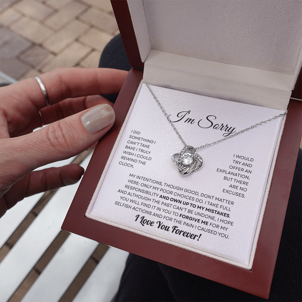 I'm Sorry necklace