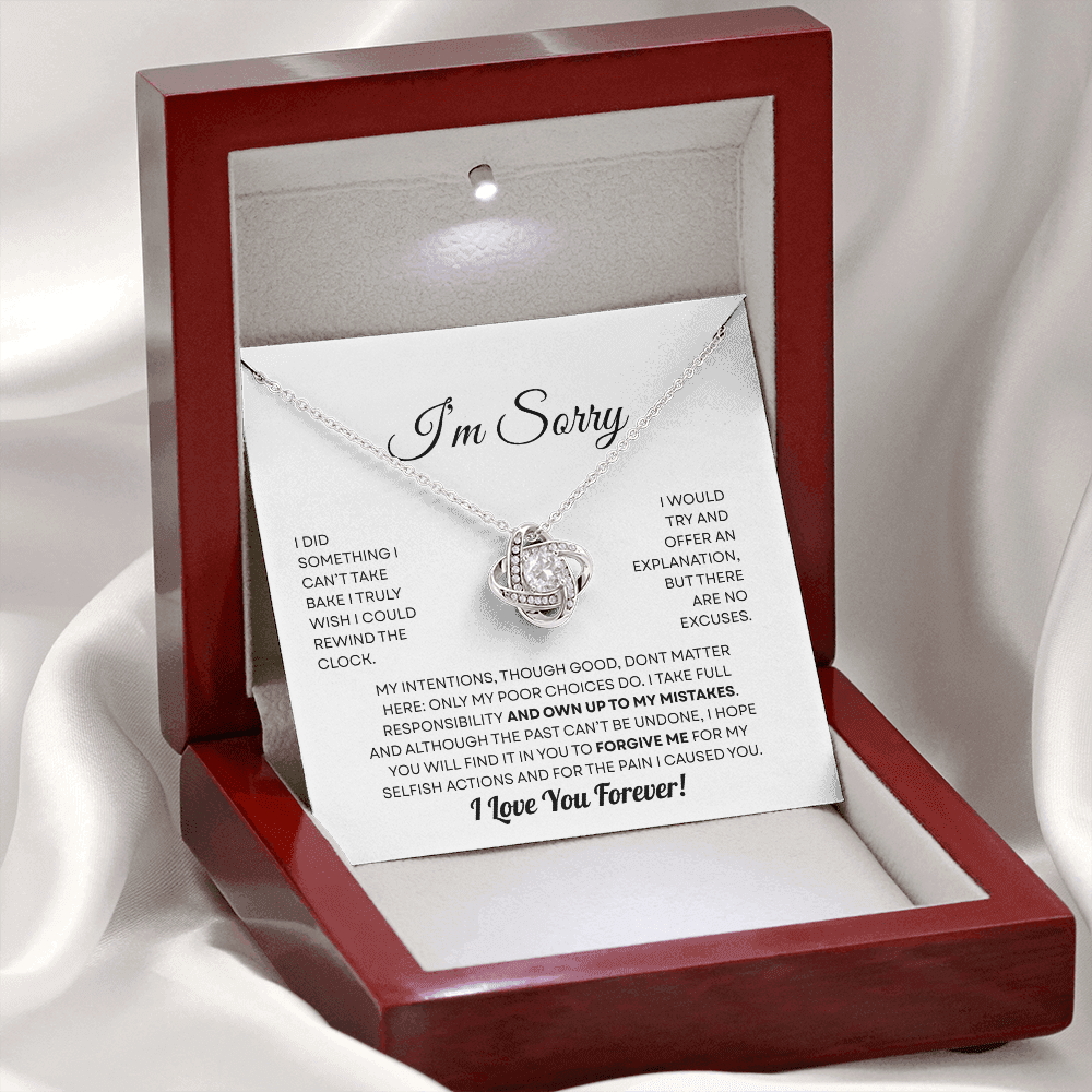 I'm Sorry necklace
