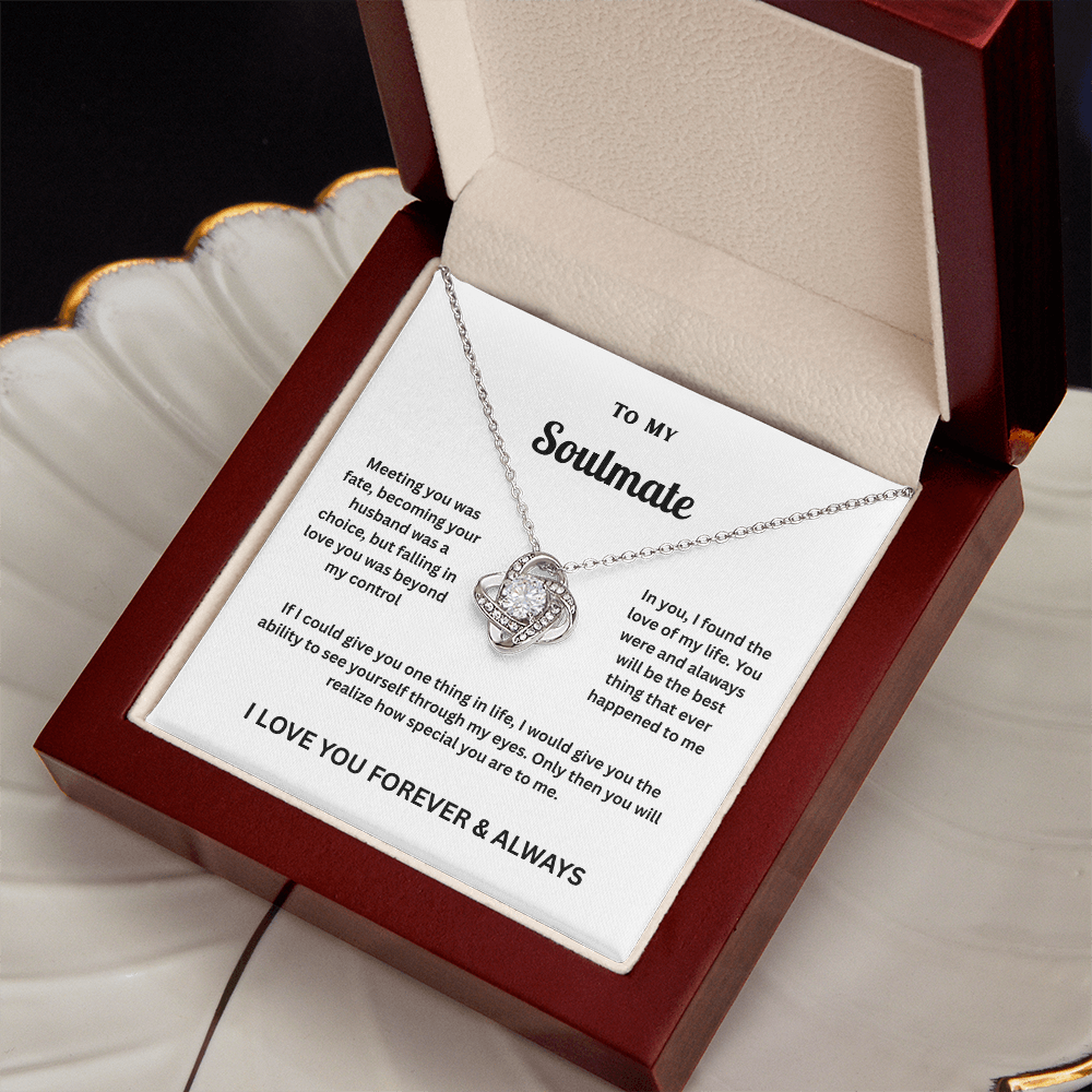 Soulmate Love Knot Necklace