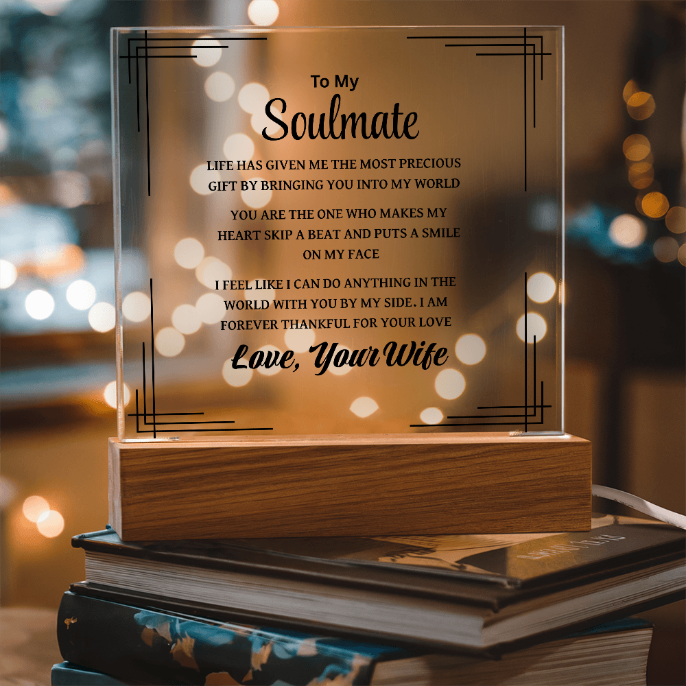 Soulmate Plaque