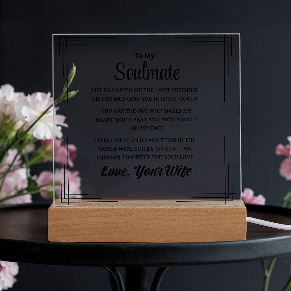 Soulmate Plaque