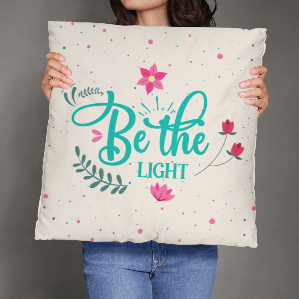 light decorative pillow