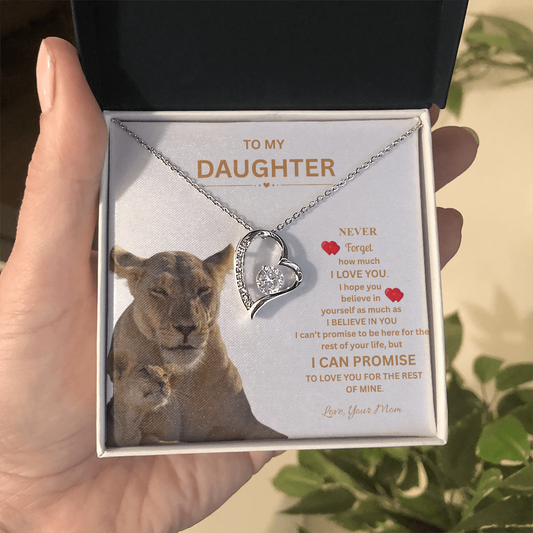 To My Daughter From Mom Necklace