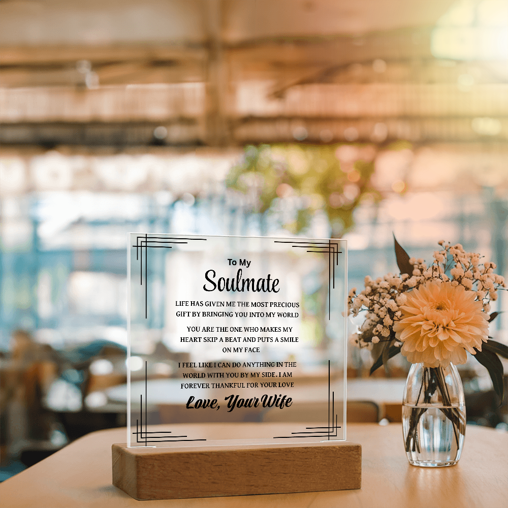 Soulmate Plaque