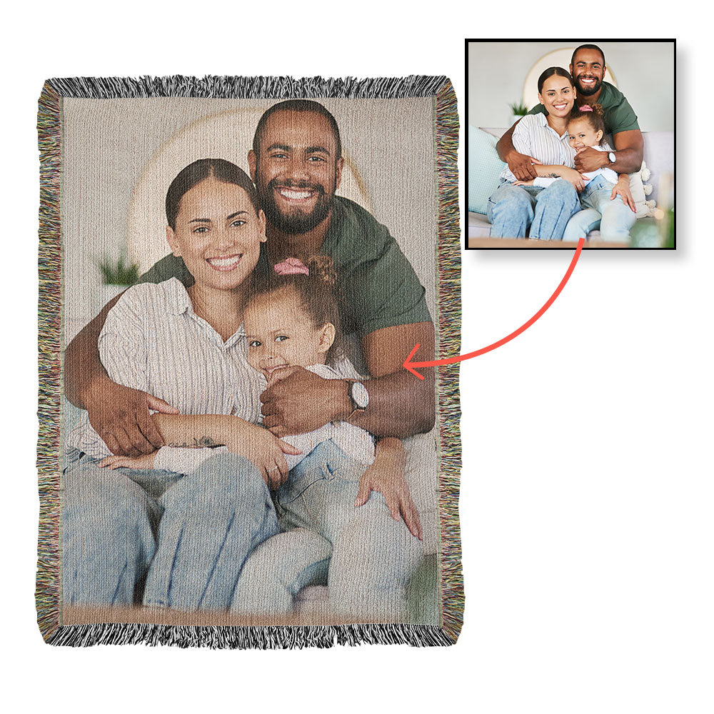 Zimpys Photo Woven Blanket