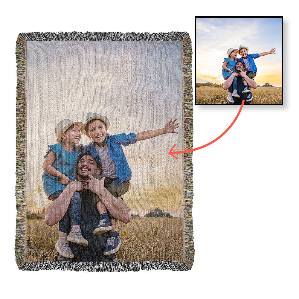 Zimpys Photo Woven Blanket
