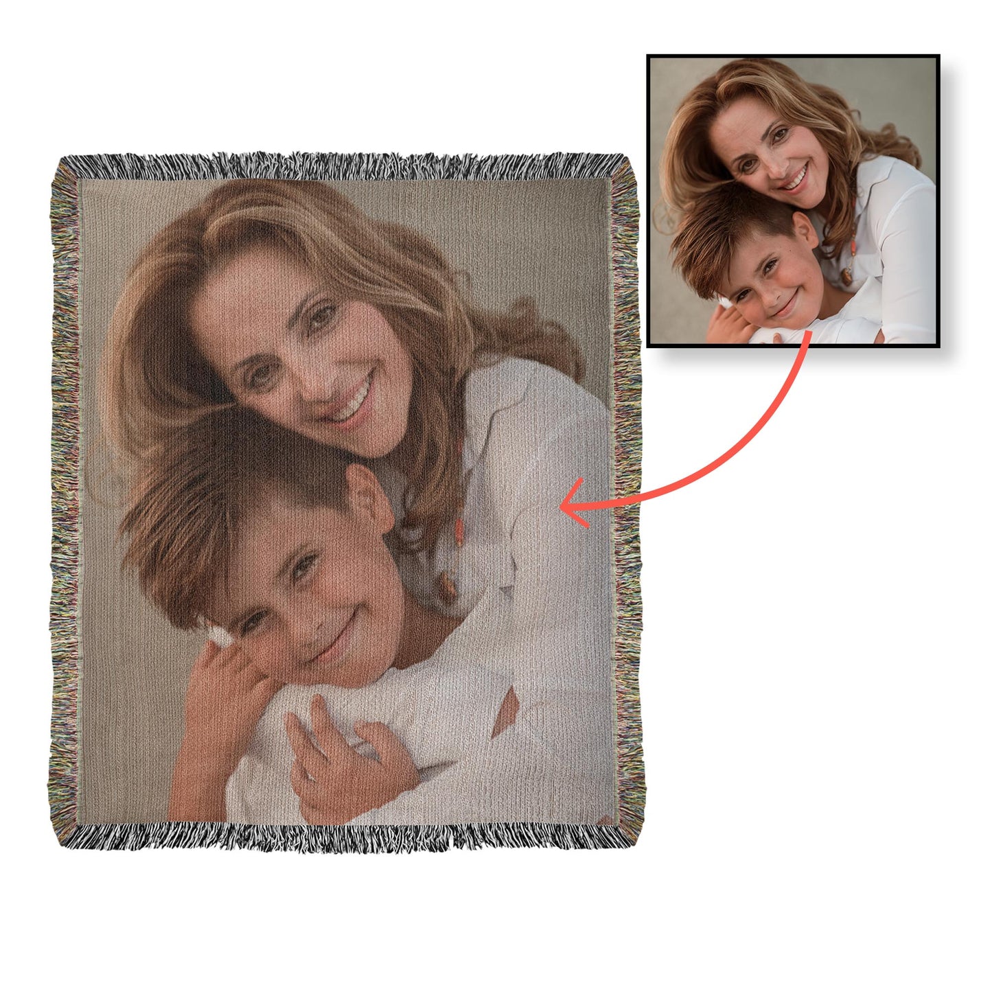 Zimpys Photo Woven Blanket