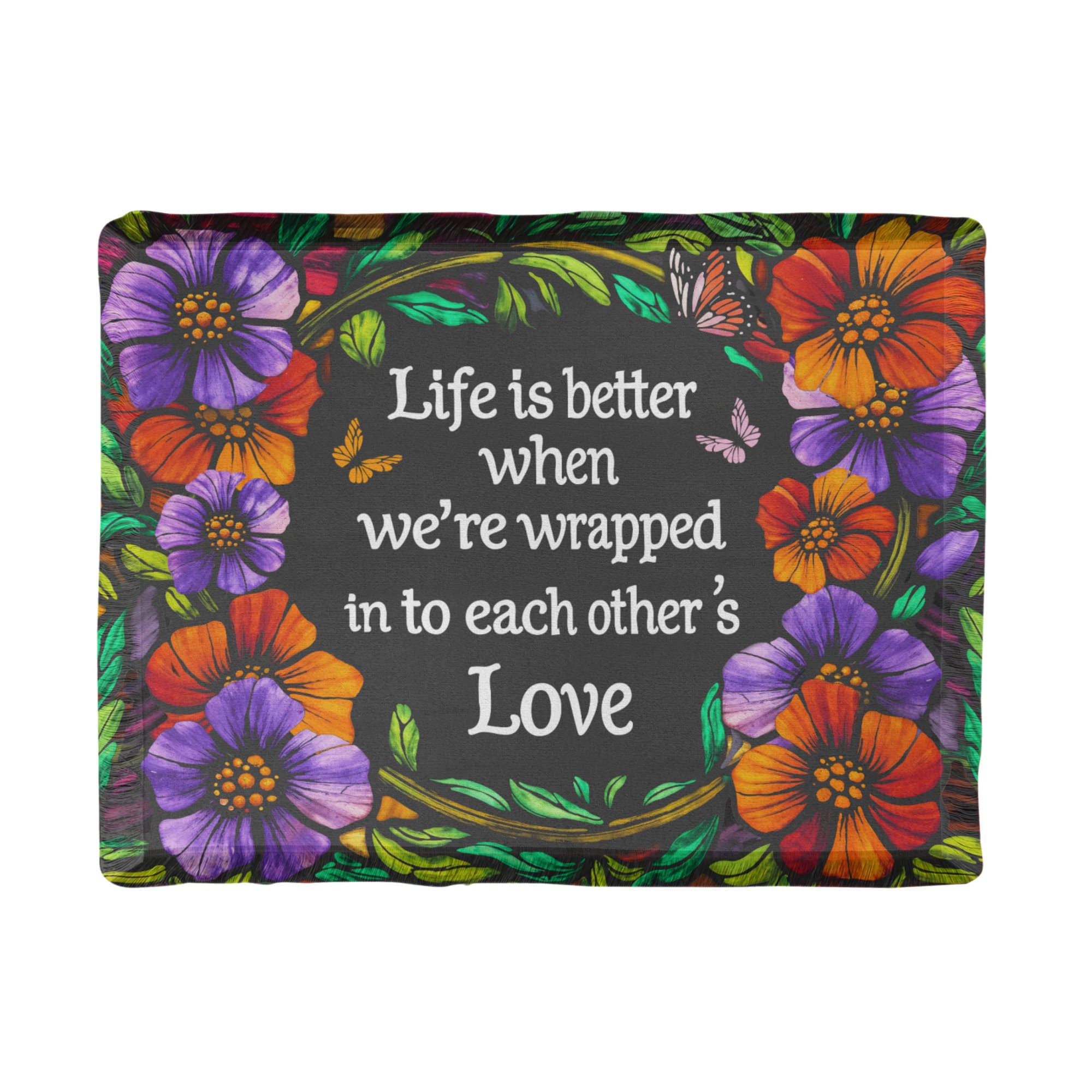 woven memory blanket