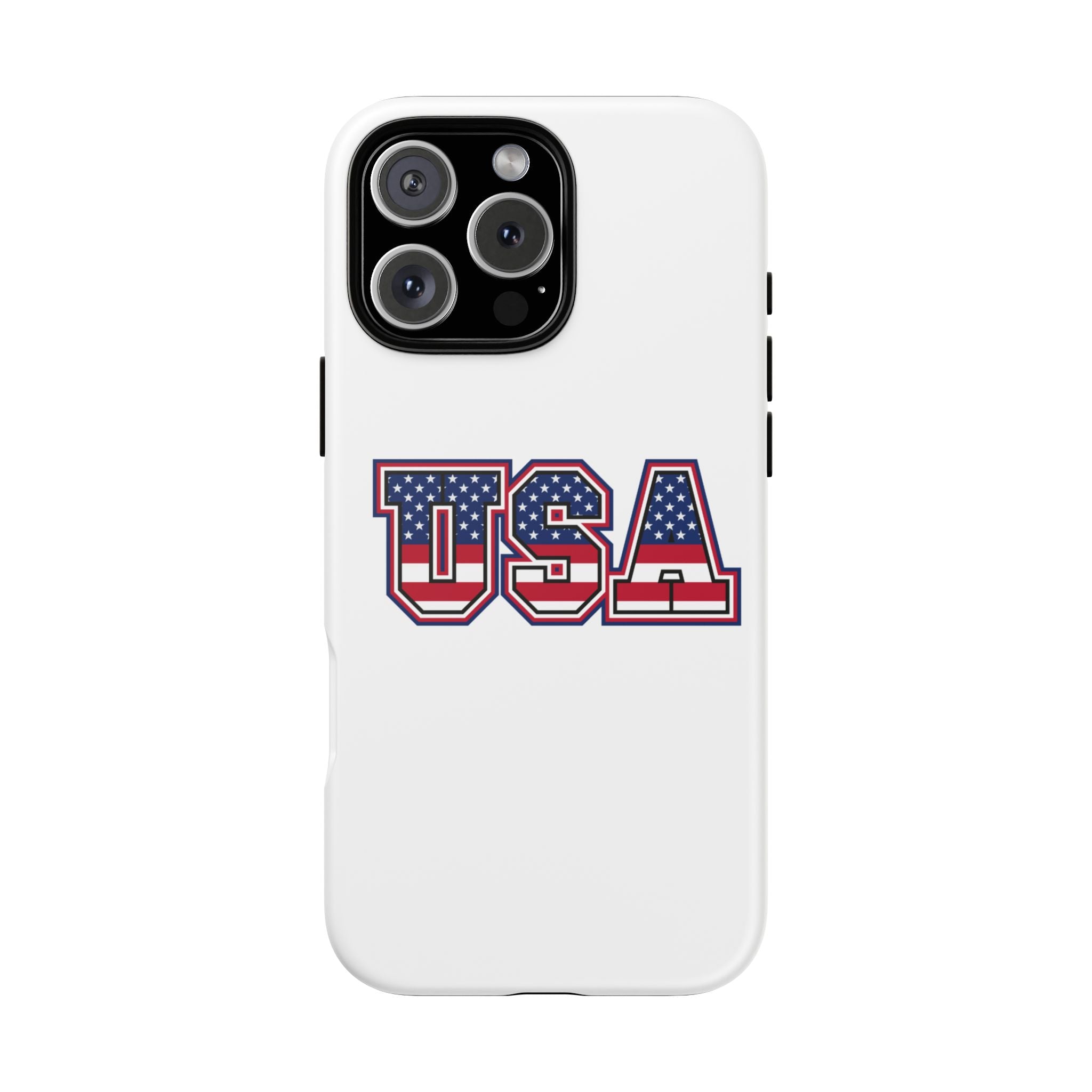 USA Flag Tough Phone Case, Patriotic Phone Cover, Independence Day Gift, Home Decor, American Spirit, Ideal for USA Lovers