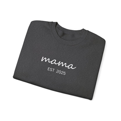 Mama Est. 2025 Crewneck Sweatshirt