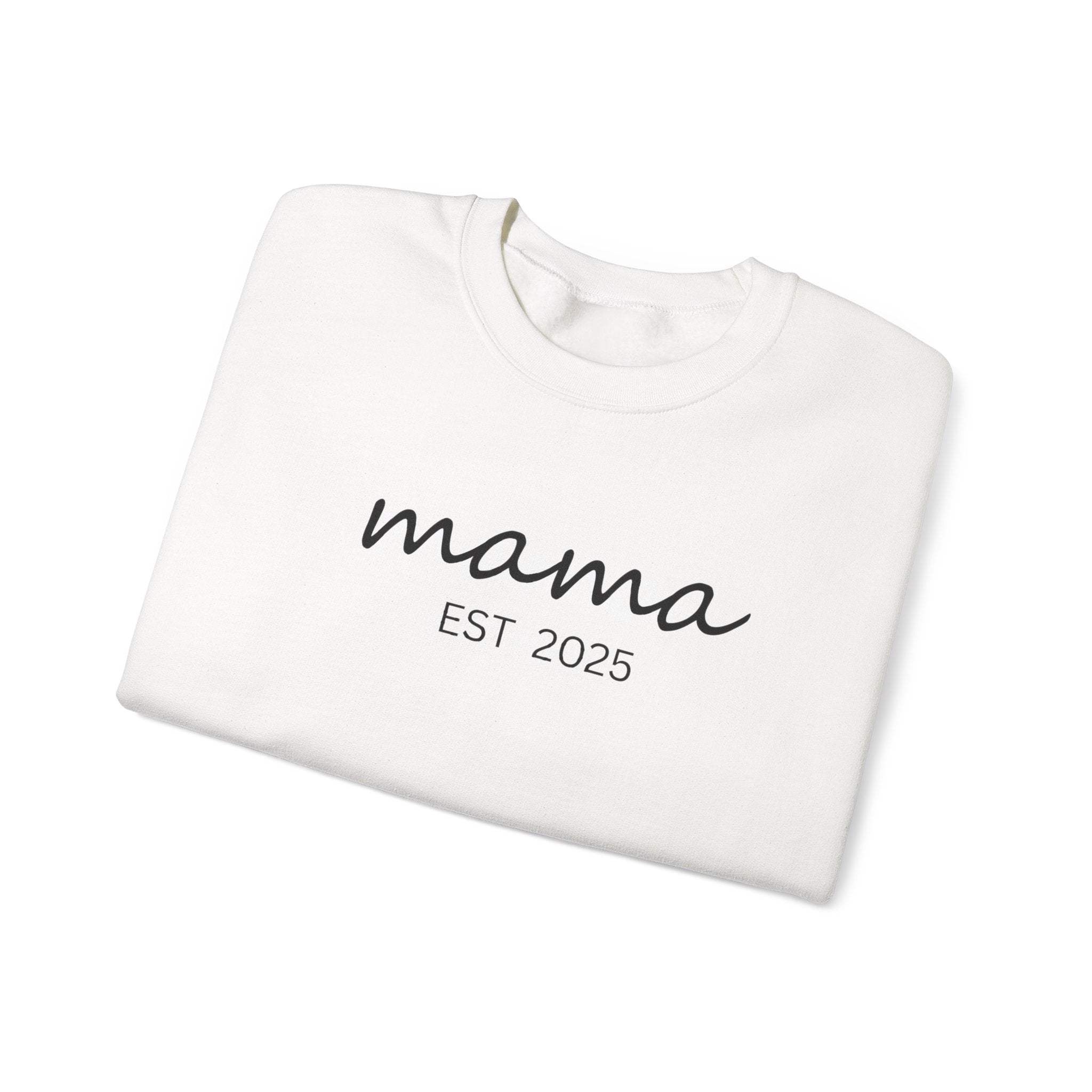 Mama Est. 2025 Crewneck Sweatshirt
