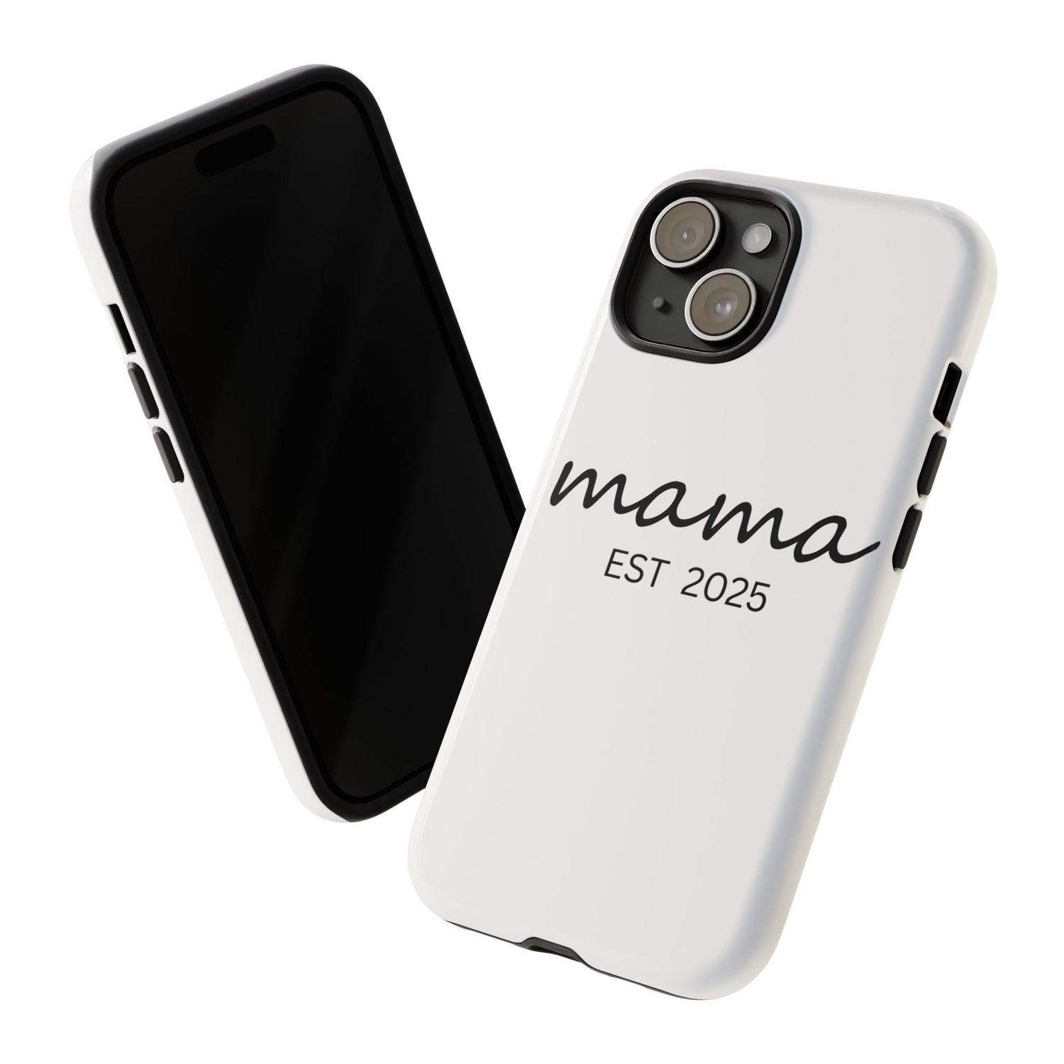 Personalized Mama Phone Case, Gift for New Moms, Custom iPhone Cover, Baby Shower Gift, Est 2025 Case