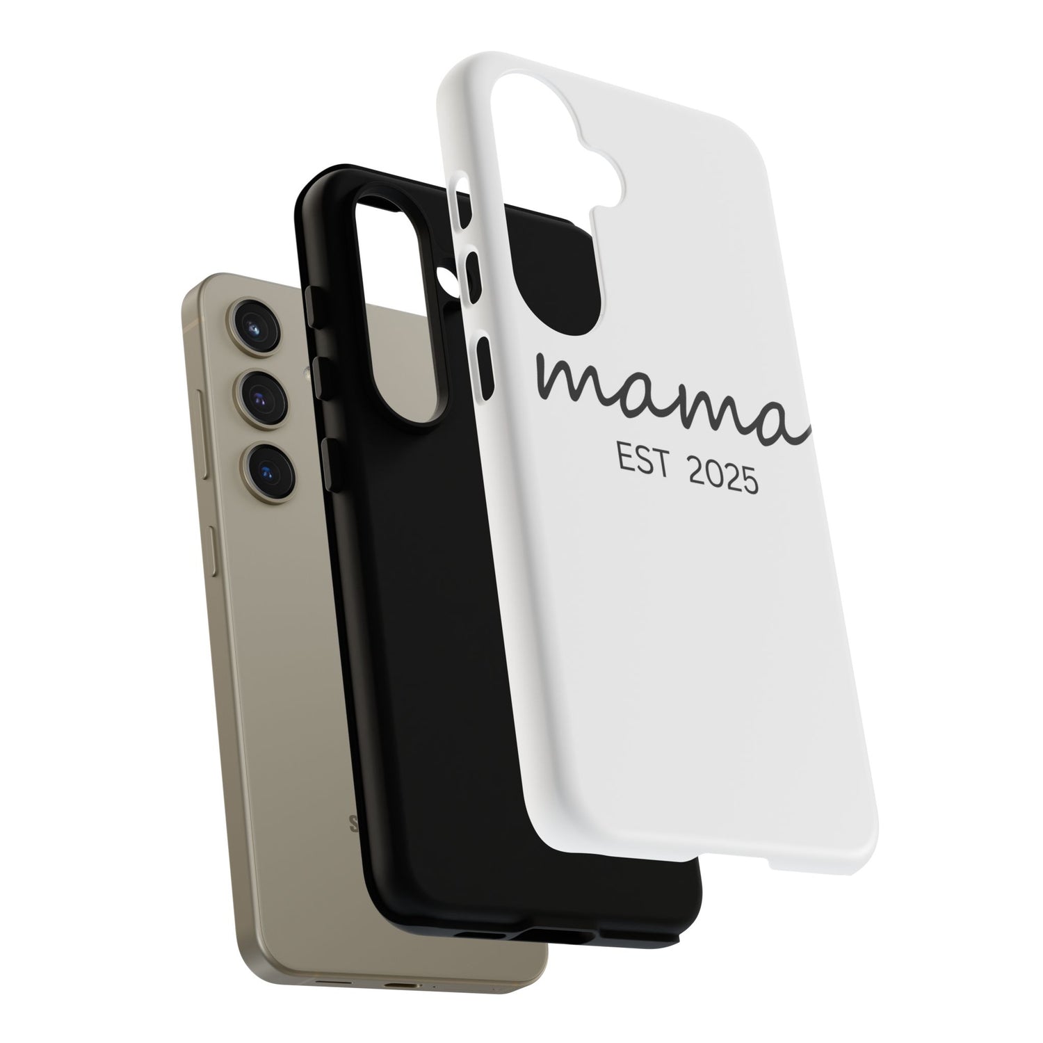 Personalized Mama Phone Case, Gift for New Moms, Custom iPhone Cover, Baby Shower Gift, Est 2025 Case