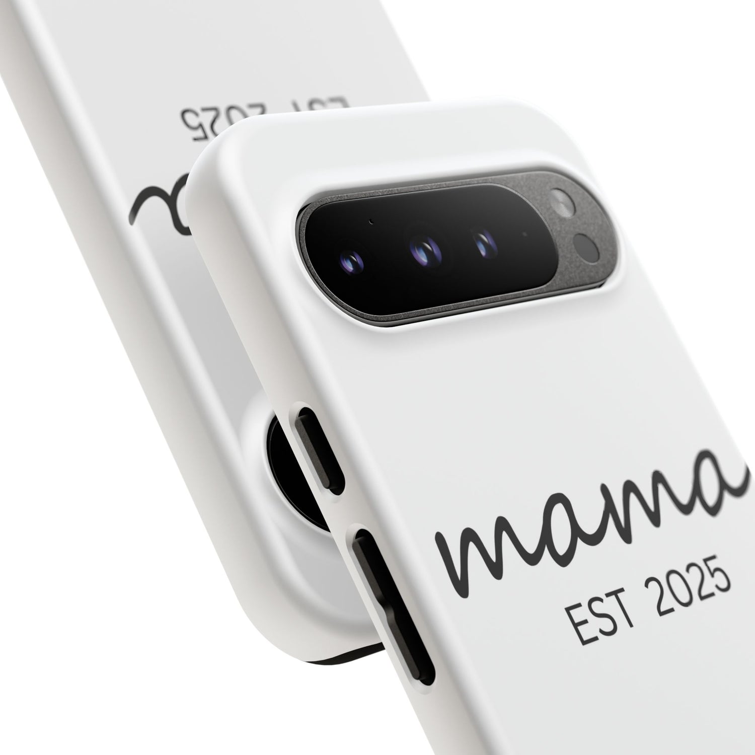 Personalized Mama Phone Case, Gift for New Moms, Custom iPhone Cover, Baby Shower Gift, Est 2025 Case