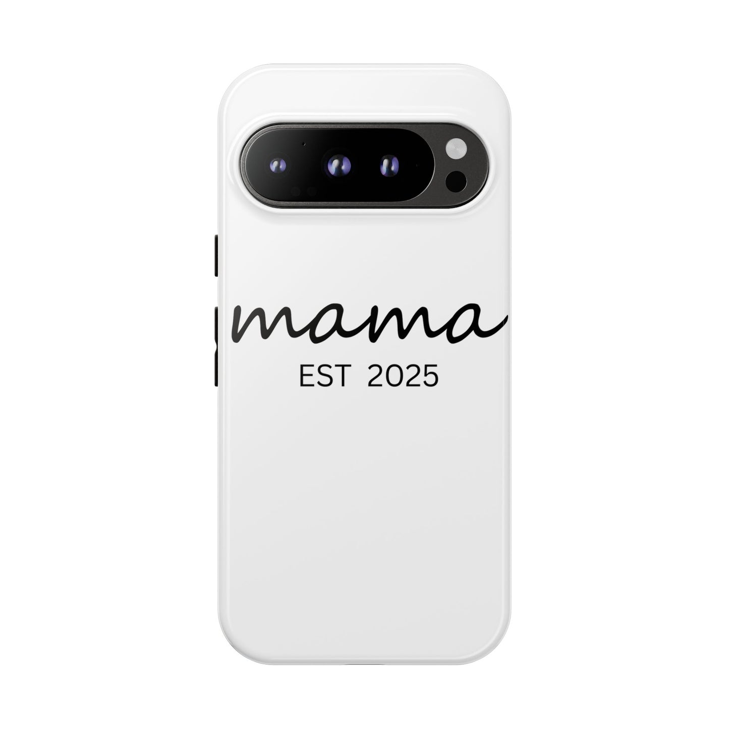 Personalized Mama Phone Case, Gift for New Moms, Custom iPhone Cover, Baby Shower Gift, Est 2025 Case