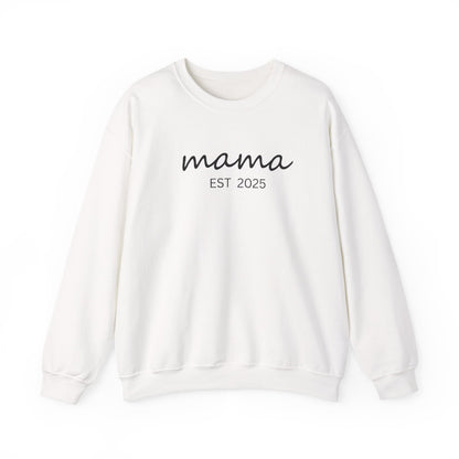Mama Est. 2025 Crewneck Sweatshirt