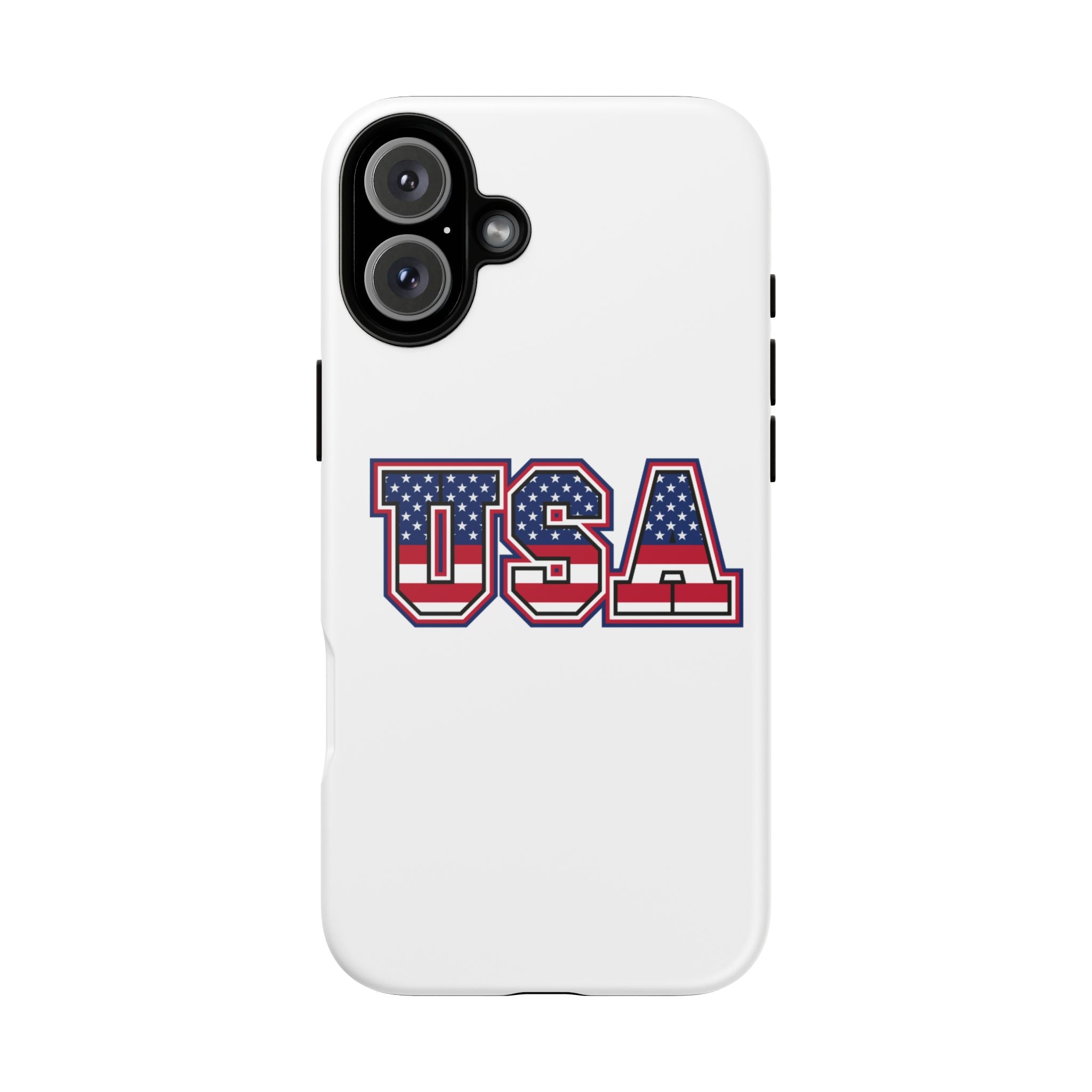USA Flag Tough Phone Case, Patriotic Phone Cover, Independence Day Gift, Home Decor, American Spirit, Ideal for USA Lovers