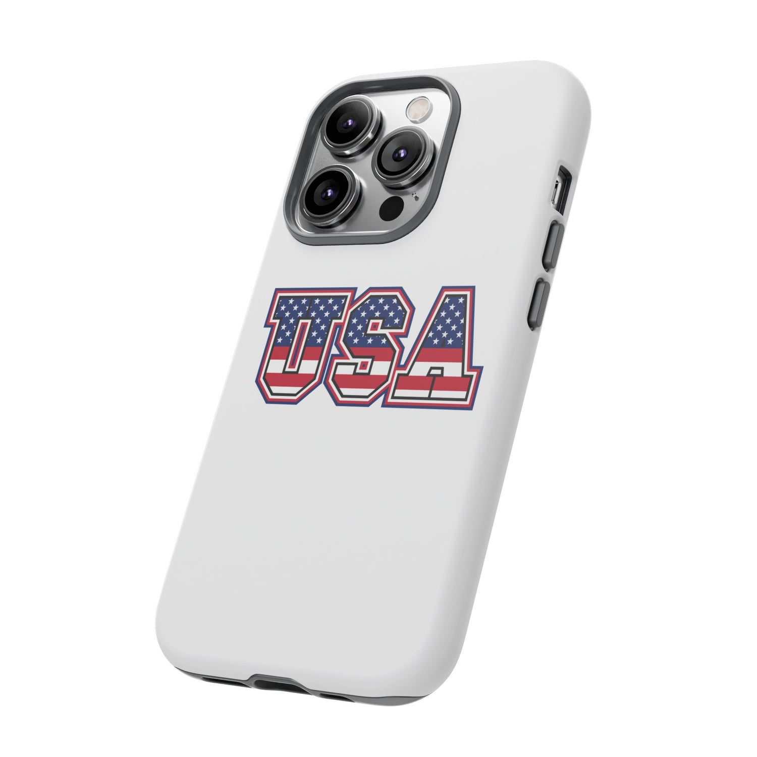 USA Flag Tough Phone Case, Patriotic Phone Cover, Independence Day Gift, Home Decor, American Spirit, Ideal for USA Lovers