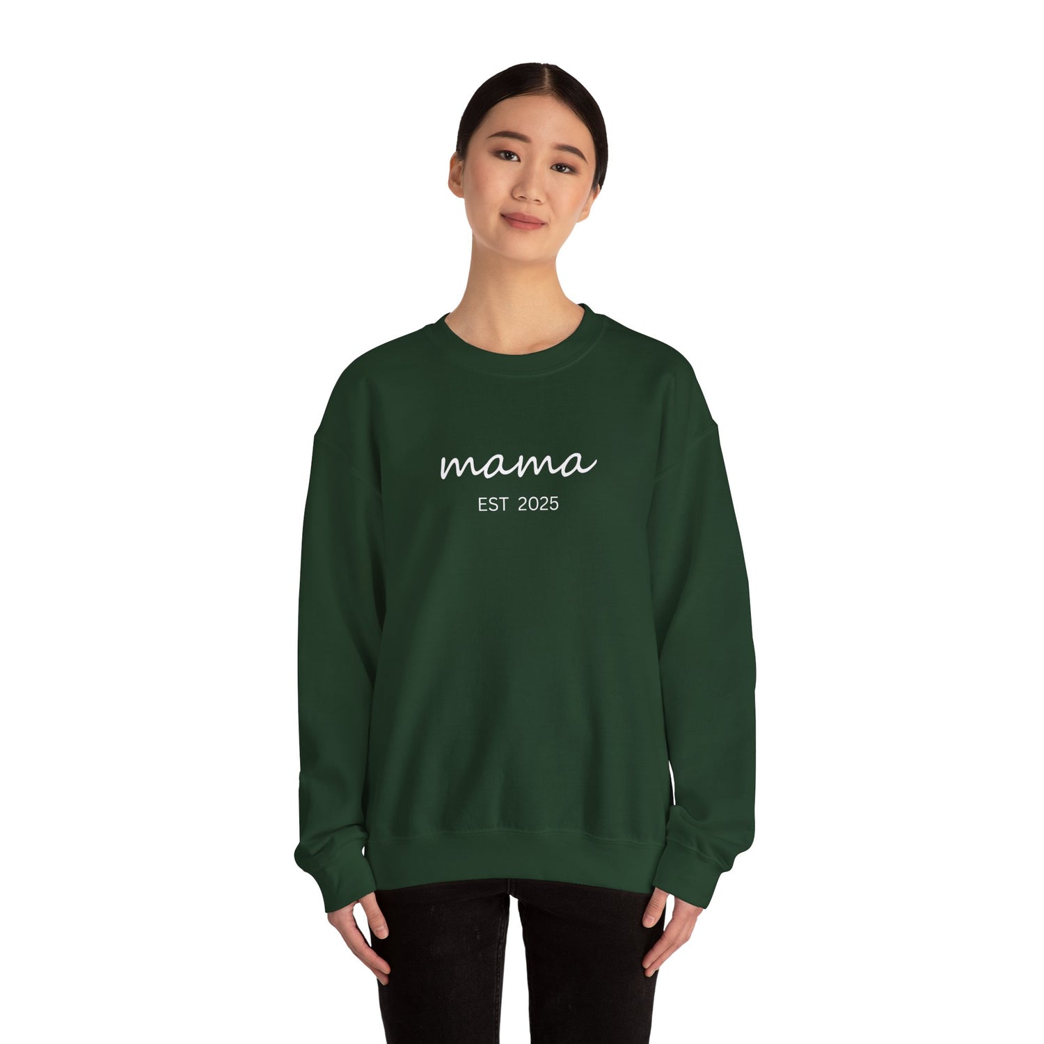 Mama Est. 2025 Crewneck Sweatshirt