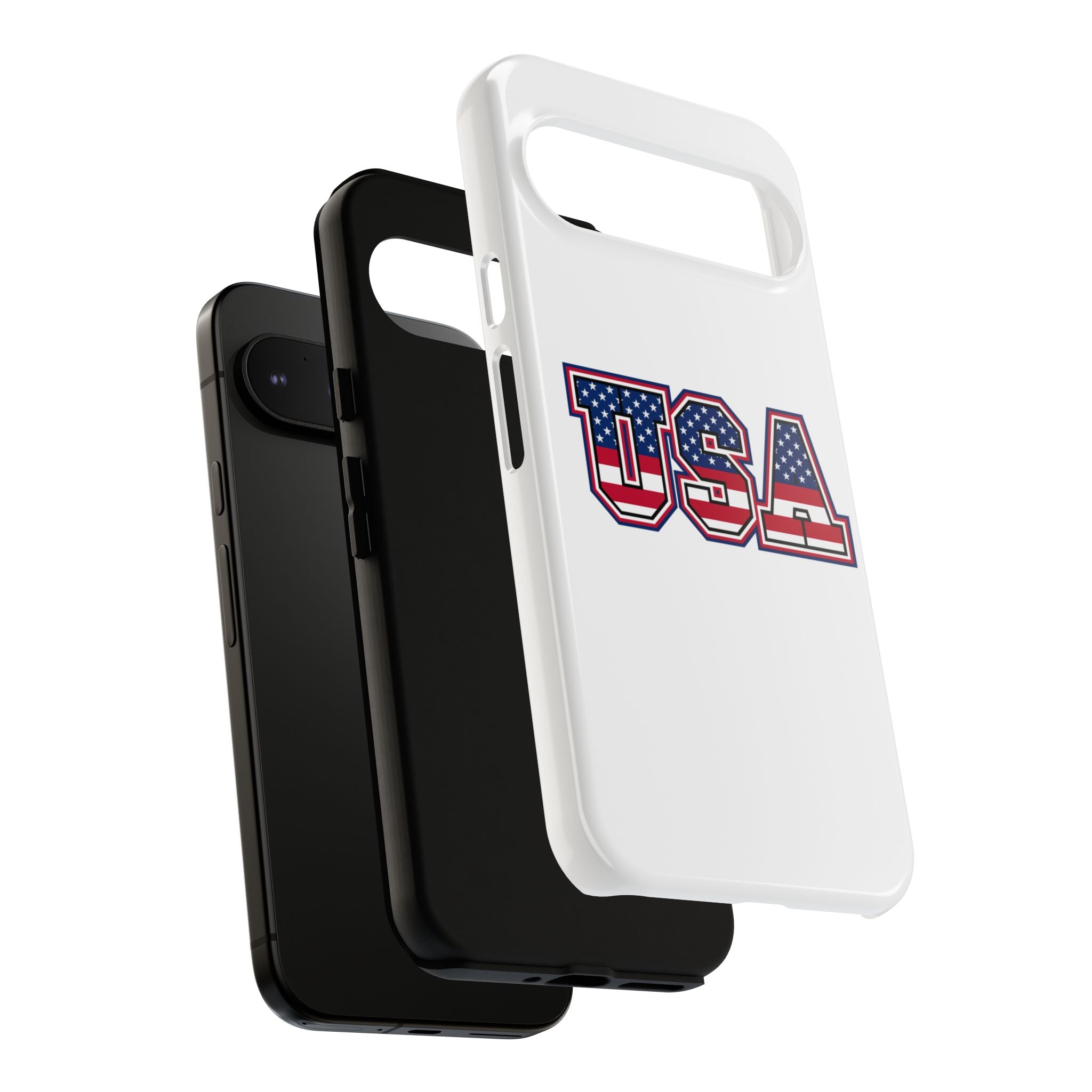 USA Flag Tough Phone Case, Patriotic Phone Cover, Independence Day Gift, Home Decor, American Spirit, Ideal for USA Lovers