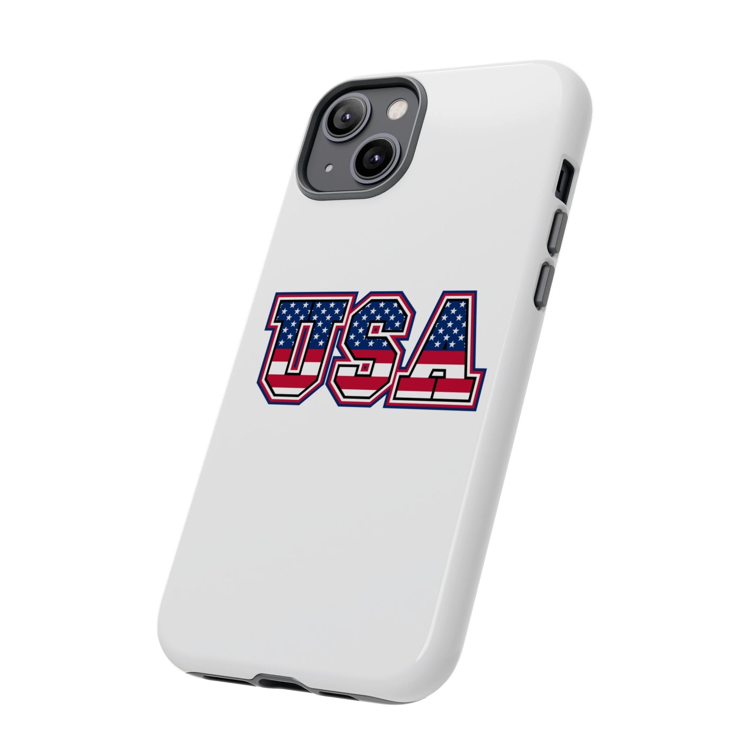 USA Flag Tough Phone Case, Patriotic Phone Cover, Independence Day Gift, Home Decor, American Spirit, Ideal for USA Lovers