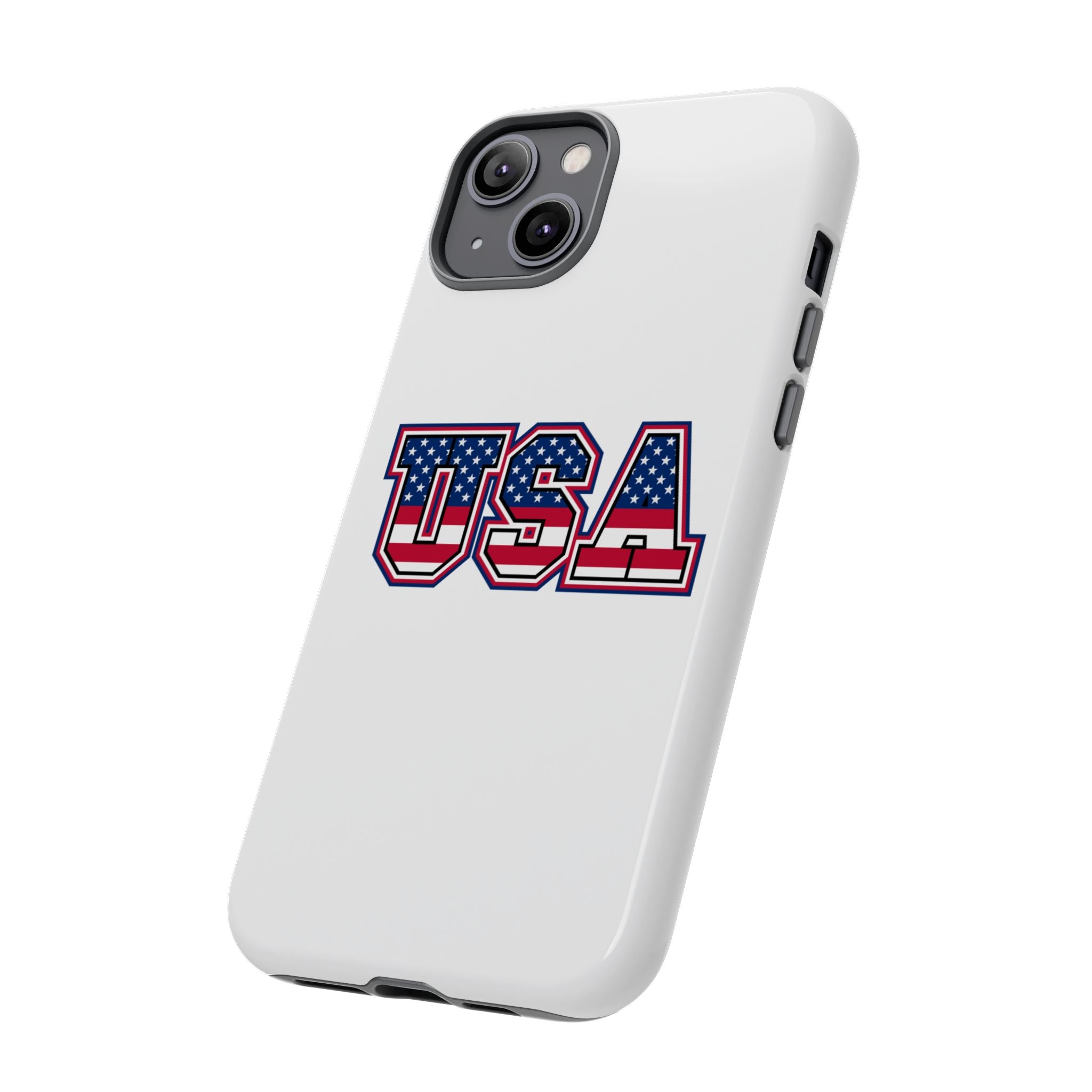USA Flag Tough Phone Case, Patriotic Phone Cover, Independence Day Gift, Home Decor, American Spirit, Ideal for USA Lovers