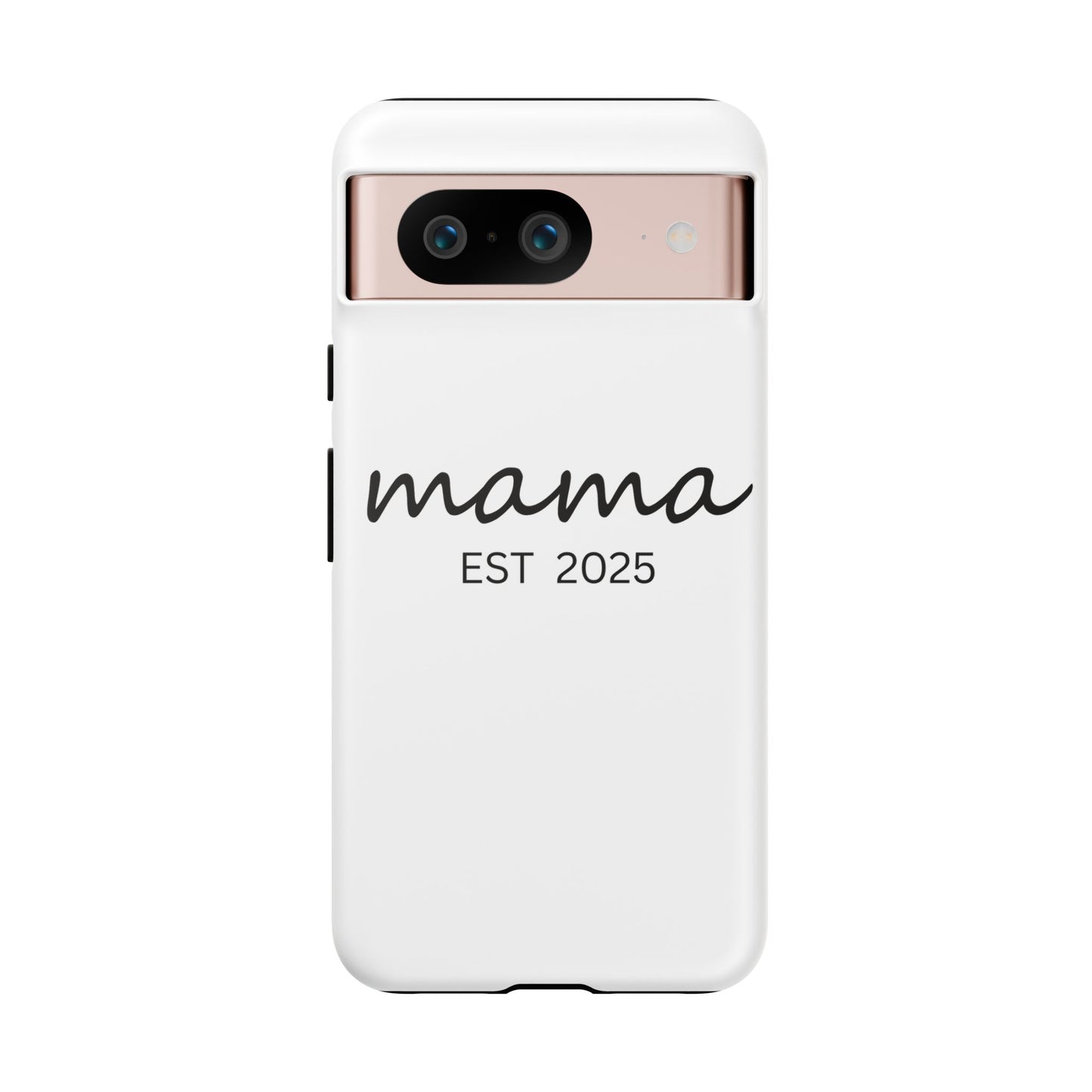 Personalized Mama Phone Case, Gift for New Moms, Custom iPhone Cover, Baby Shower Gift, Est 2025 Case