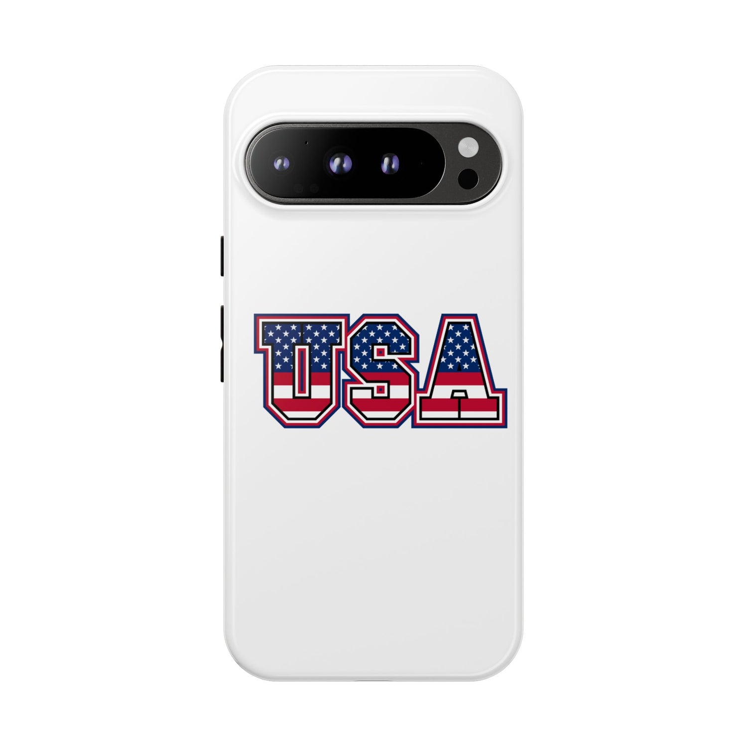 USA Flag Tough Phone Case, Patriotic Phone Cover, Independence Day Gift, Home Decor, American Spirit, Ideal for USA Lovers