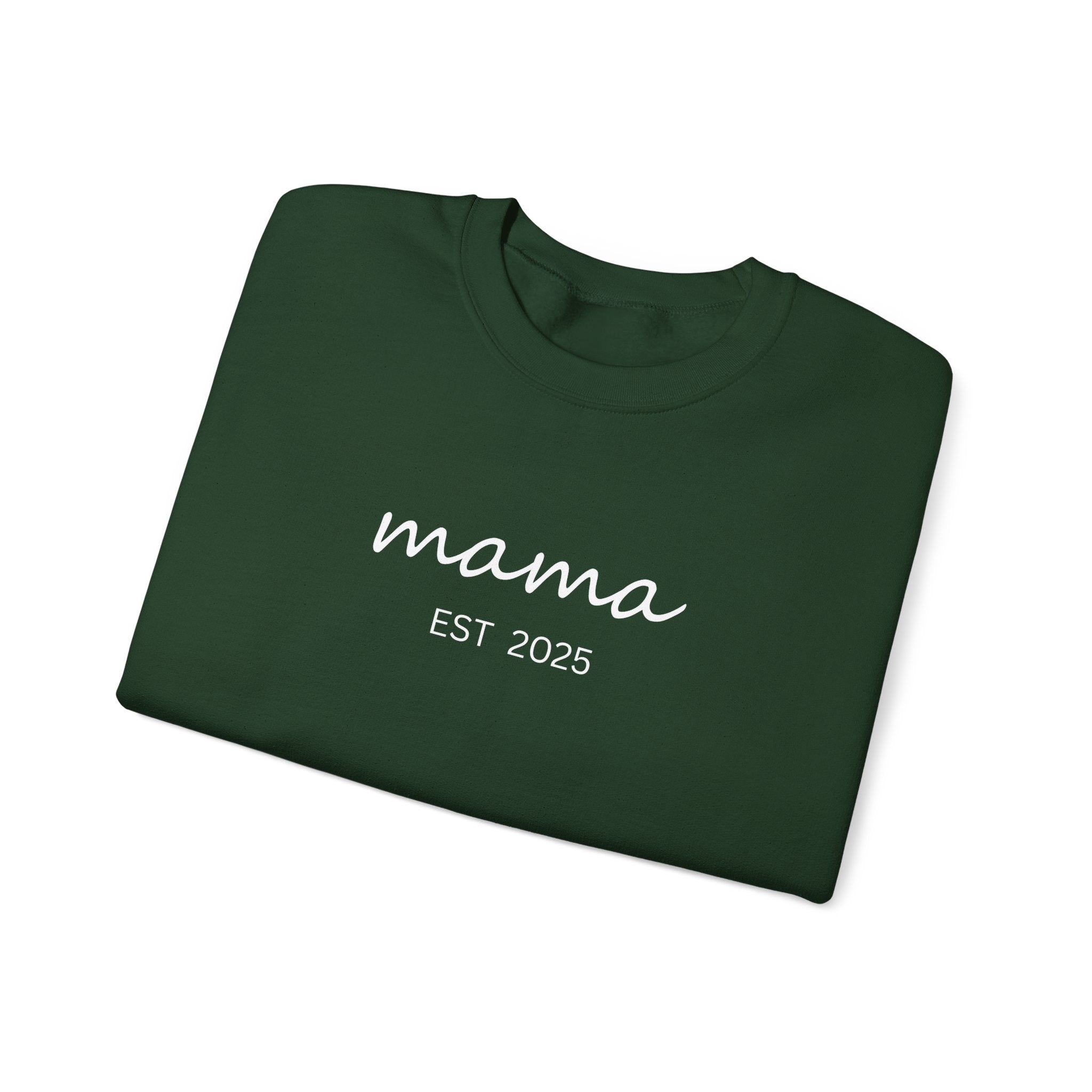Mama Est. 2025 Crewneck Sweatshirt