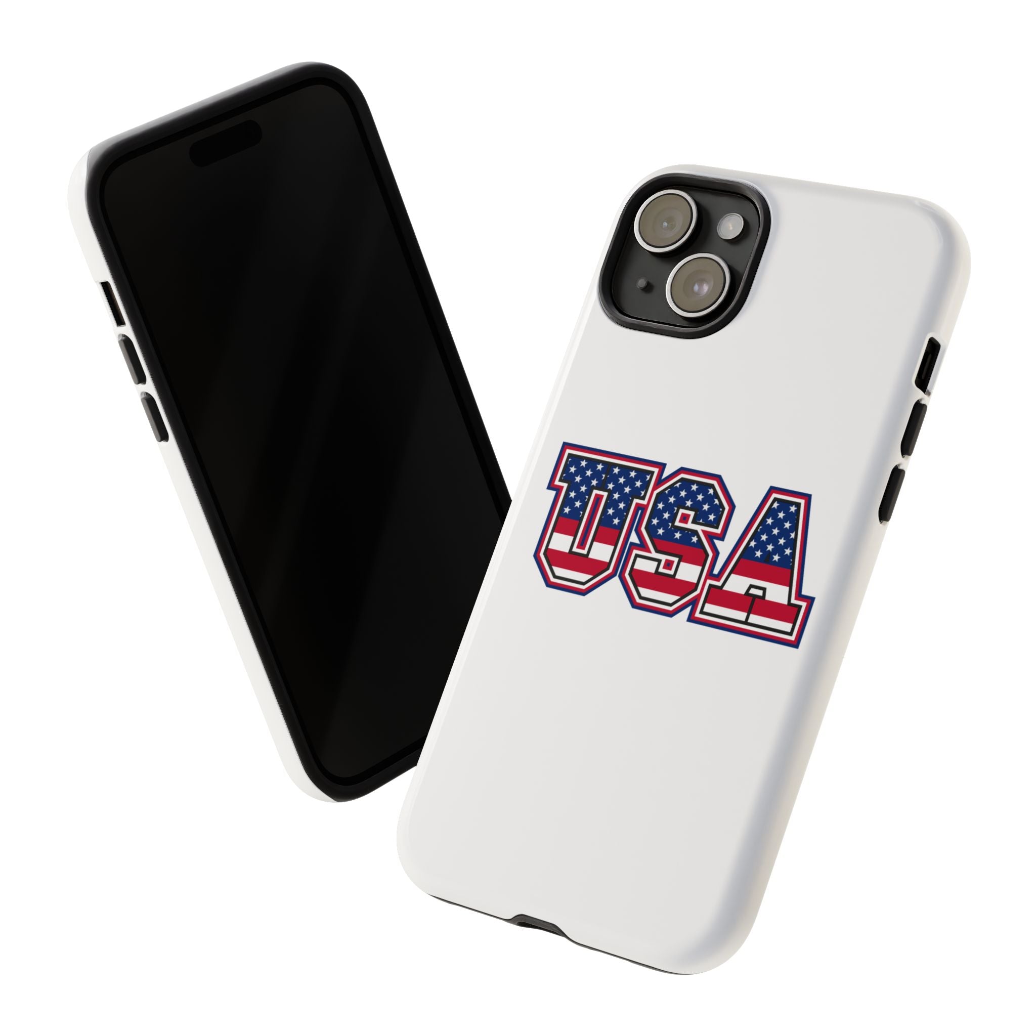 USA Flag Tough Phone Case, Patriotic Phone Cover, Independence Day Gift, Home Decor, American Spirit, Ideal for USA Lovers