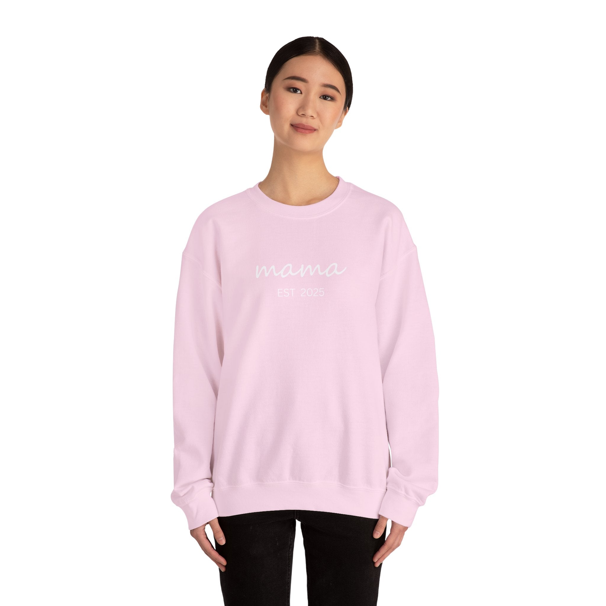Mama Est. 2025 Crewneck Sweatshirt
