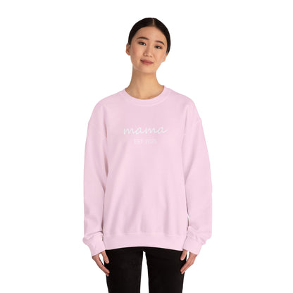 Mama Est. 2025 Crewneck Sweatshirt