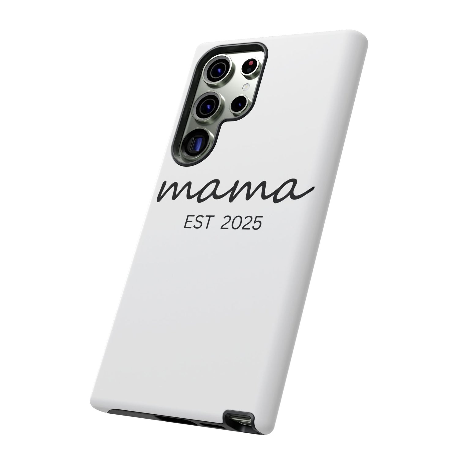Personalized Mama Phone Case, Gift for New Moms, Custom iPhone Cover, Baby Shower Gift, Est 2025 Case