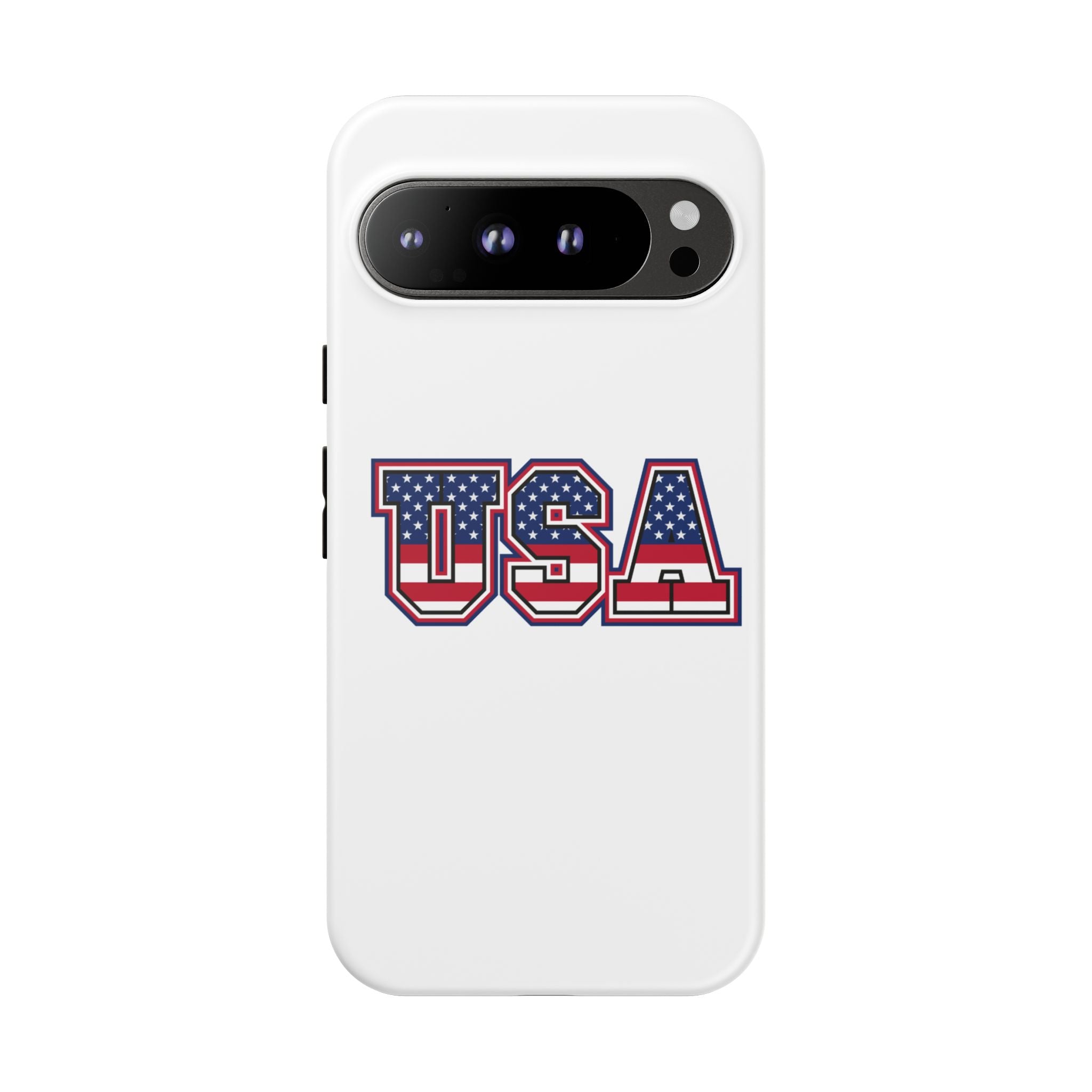 USA Flag Tough Phone Case, Patriotic Phone Cover, Independence Day Gift, Home Decor, American Spirit, Ideal for USA Lovers