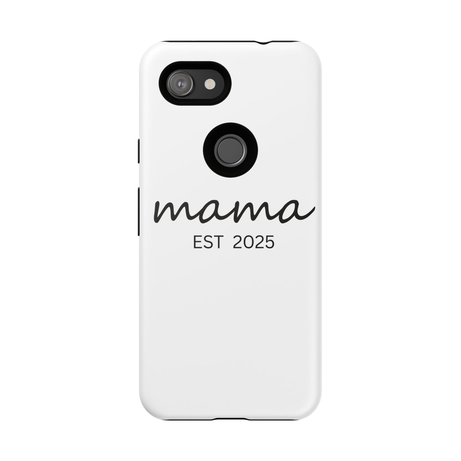 Personalized Mama Phone Case, Gift for New Moms, Custom iPhone Cover, Baby Shower Gift, Est 2025 Case