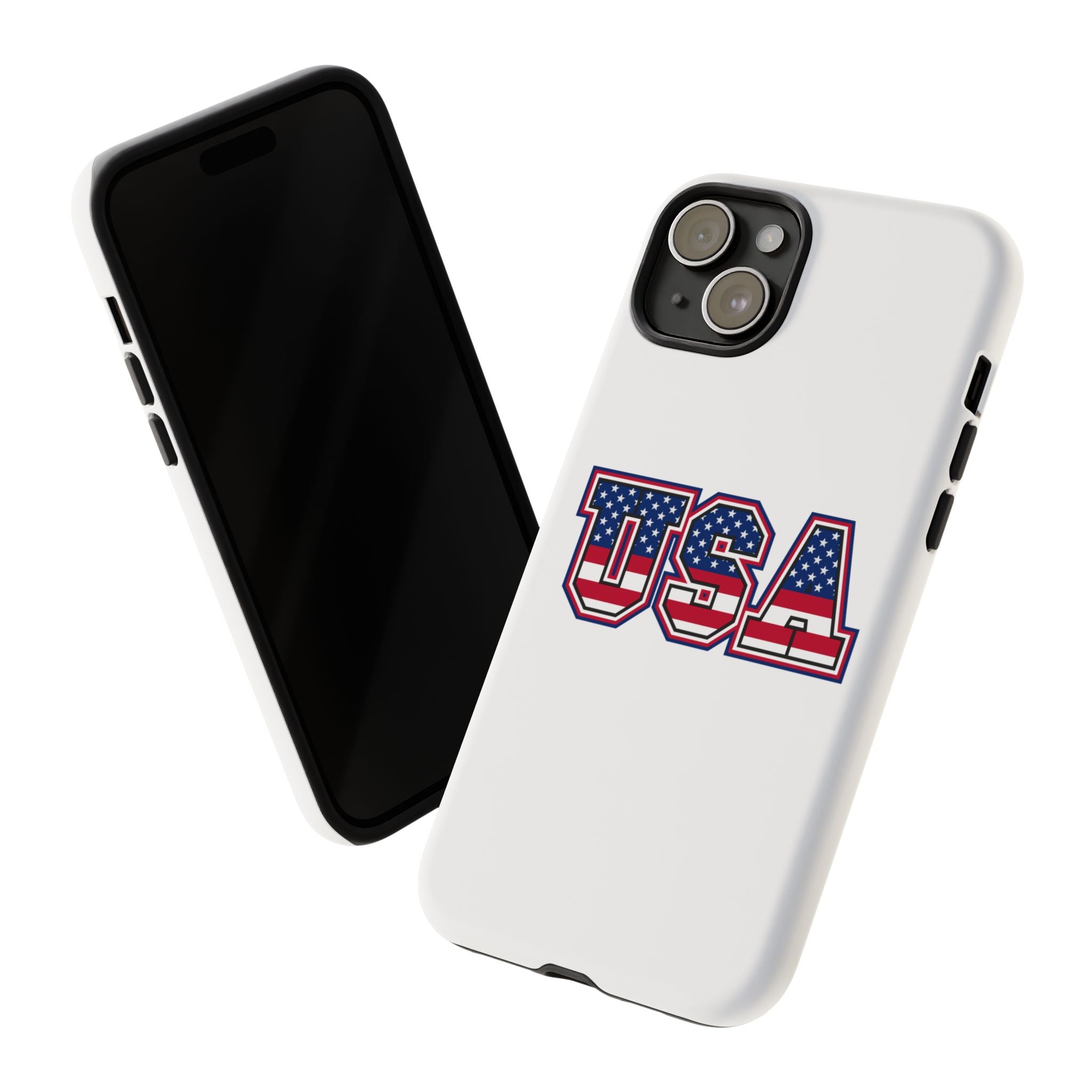 USA Flag Tough Phone Case, Patriotic Phone Cover, Independence Day Gift, Home Decor, American Spirit, Ideal for USA Lovers