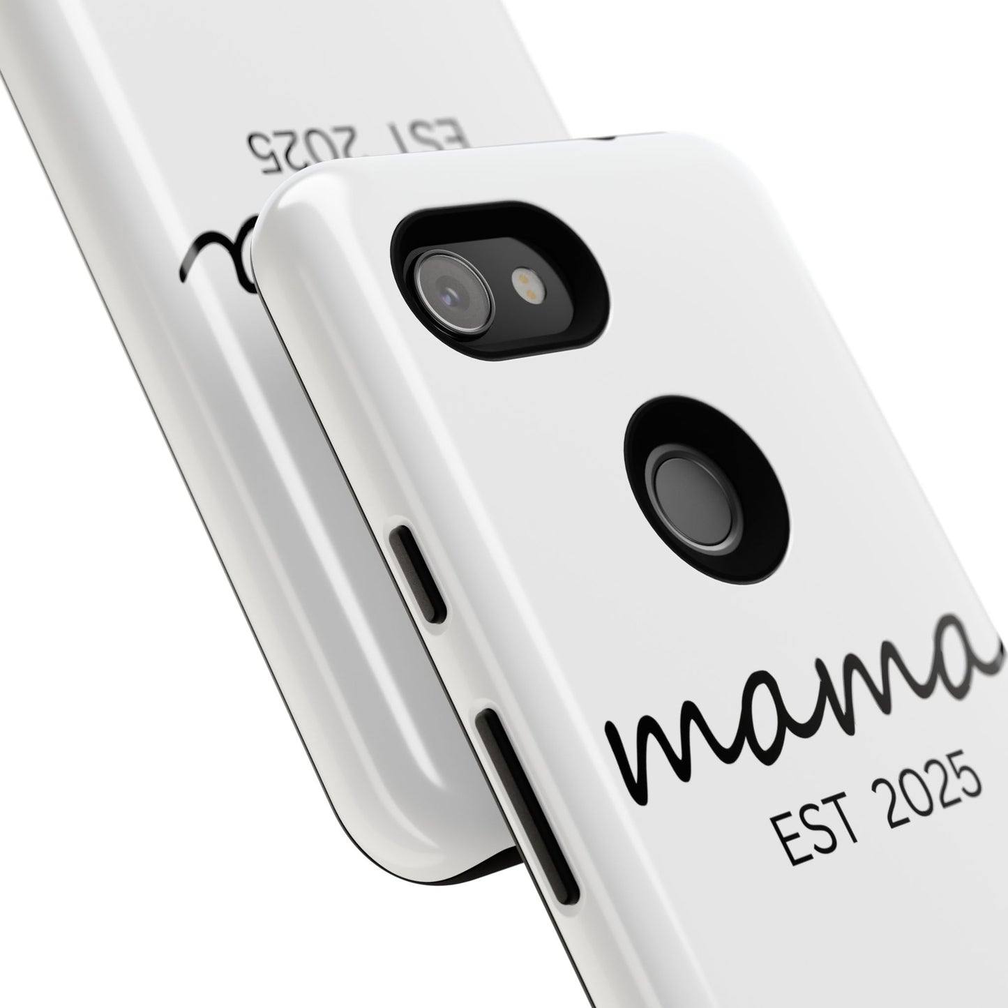 Personalized Mama Phone Case, Gift for New Moms, Custom iPhone Cover, Baby Shower Gift, Est 2025 Case