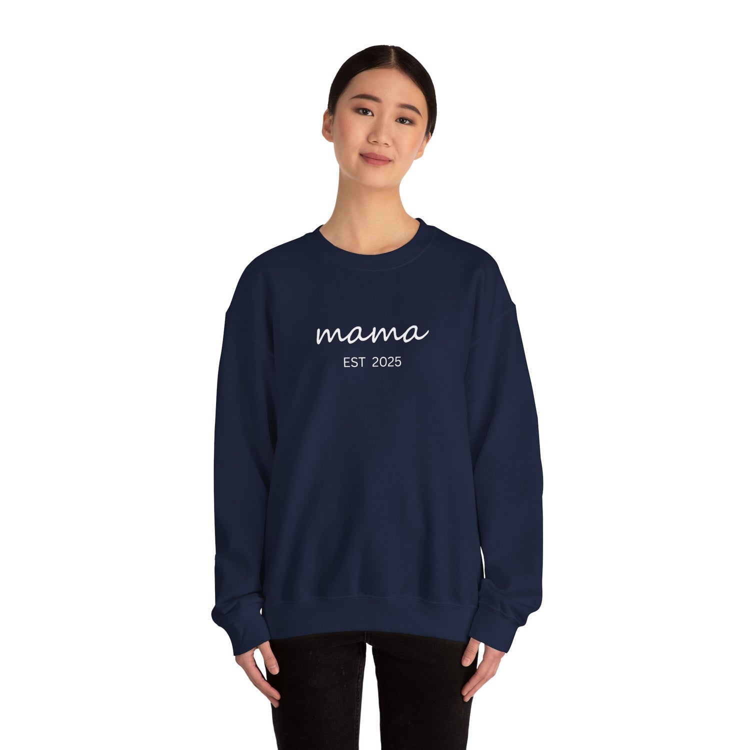 Mama Est. 2025 Crewneck Sweatshirt