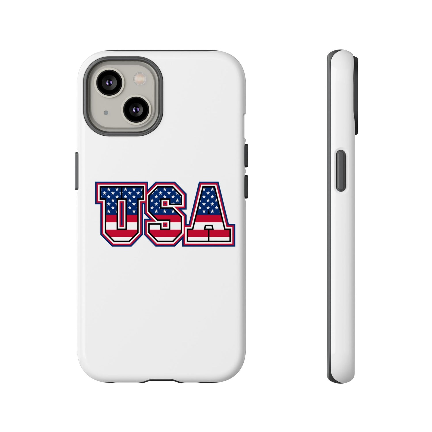 USA Flag Tough Phone Case, Patriotic Phone Cover, Independence Day Gift, Home Decor, American Spirit, Ideal for USA Lovers