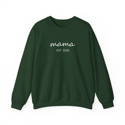 Mama Est. 2025 Crewneck Sweatshirt