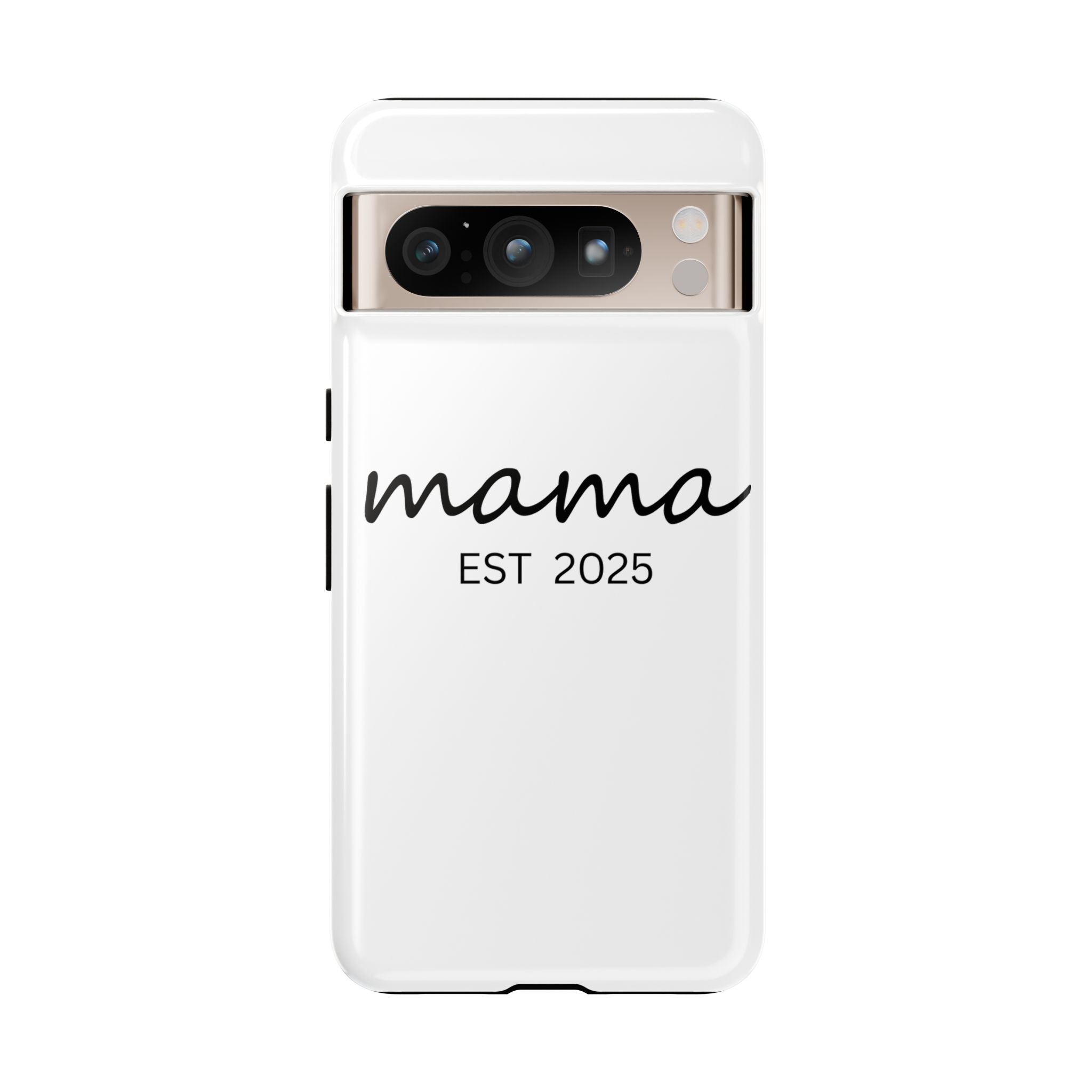 Personalized Mama Phone Case, Gift for New Moms, Custom iPhone Cover, Baby Shower Gift, Est 2025 Case