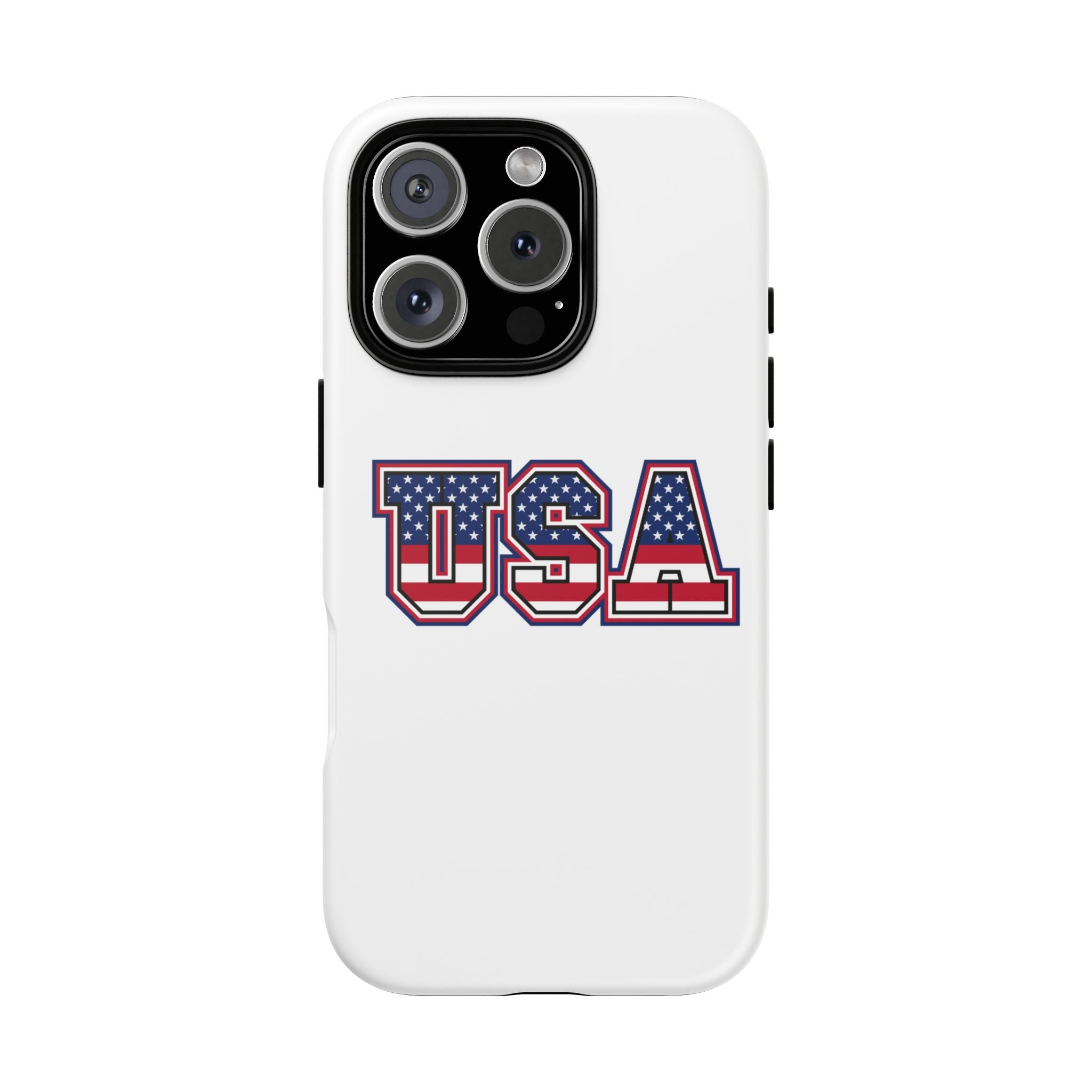 USA Flag Tough Phone Case, Patriotic Phone Cover, Independence Day Gift, Home Decor, American Spirit, Ideal for USA Lovers