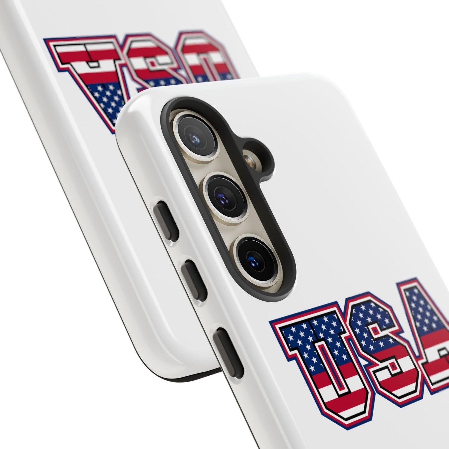 USA Flag Tough Phone Case, Patriotic Phone Cover, Independence Day Gift, Home Decor, American Spirit, Ideal for USA Lovers