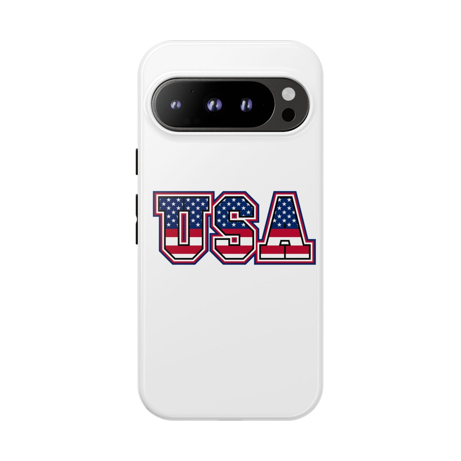 USA Flag Tough Phone Case, Patriotic Phone Cover, Independence Day Gift, Home Decor, American Spirit, Ideal for USA Lovers