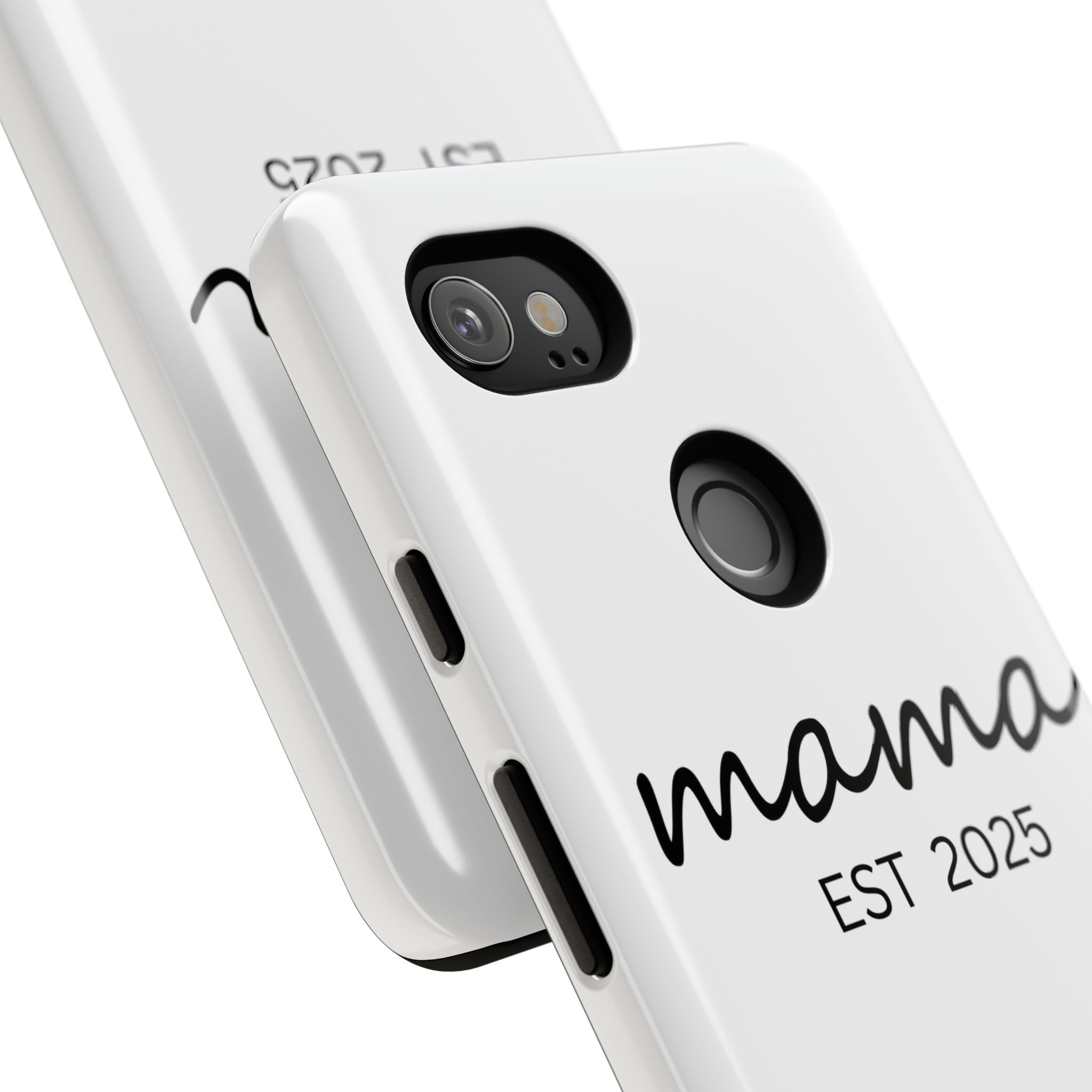 Personalized Mama Phone Case, Gift for New Moms, Custom iPhone Cover, Baby Shower Gift, Est 2025 Case