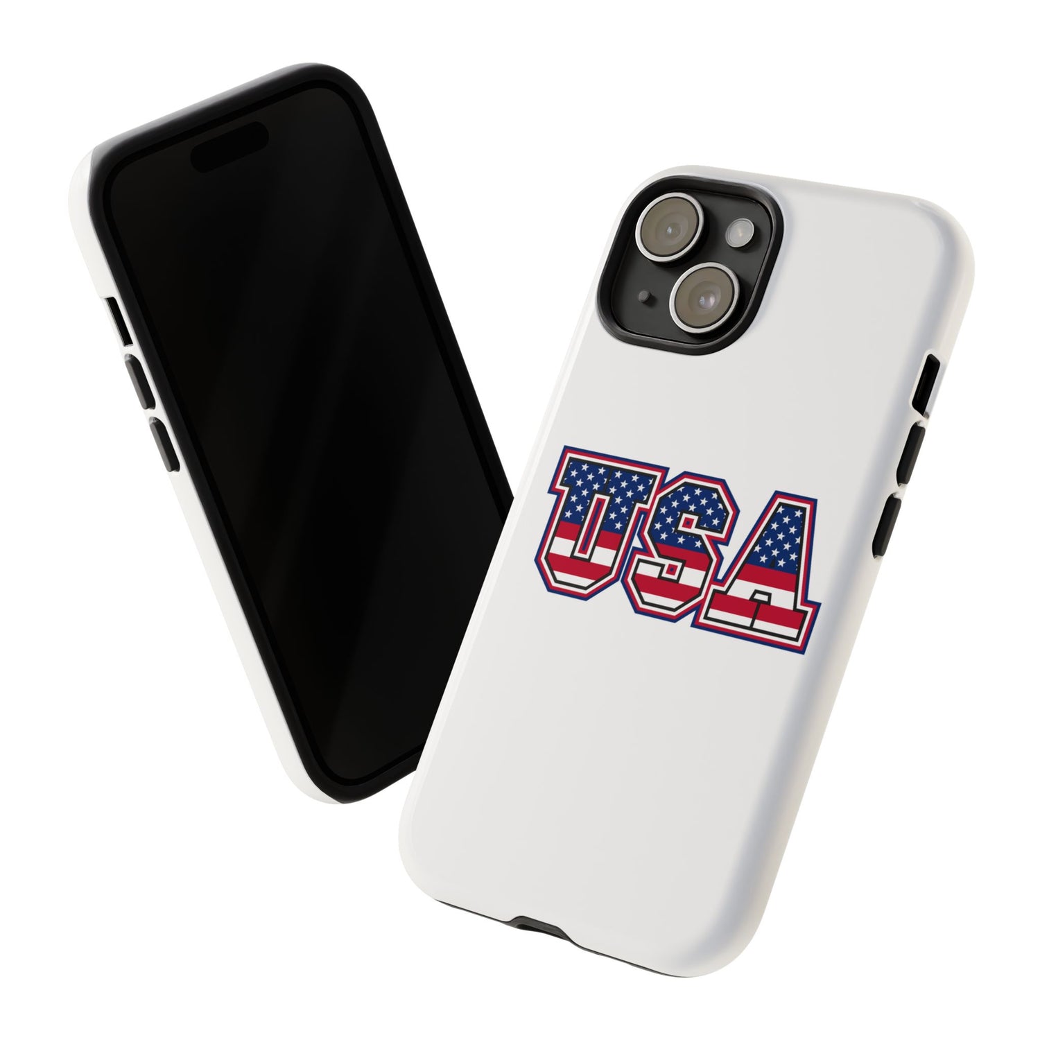 USA Flag Tough Phone Case, Patriotic Phone Cover, Independence Day Gift, Home Decor, American Spirit, Ideal for USA Lovers