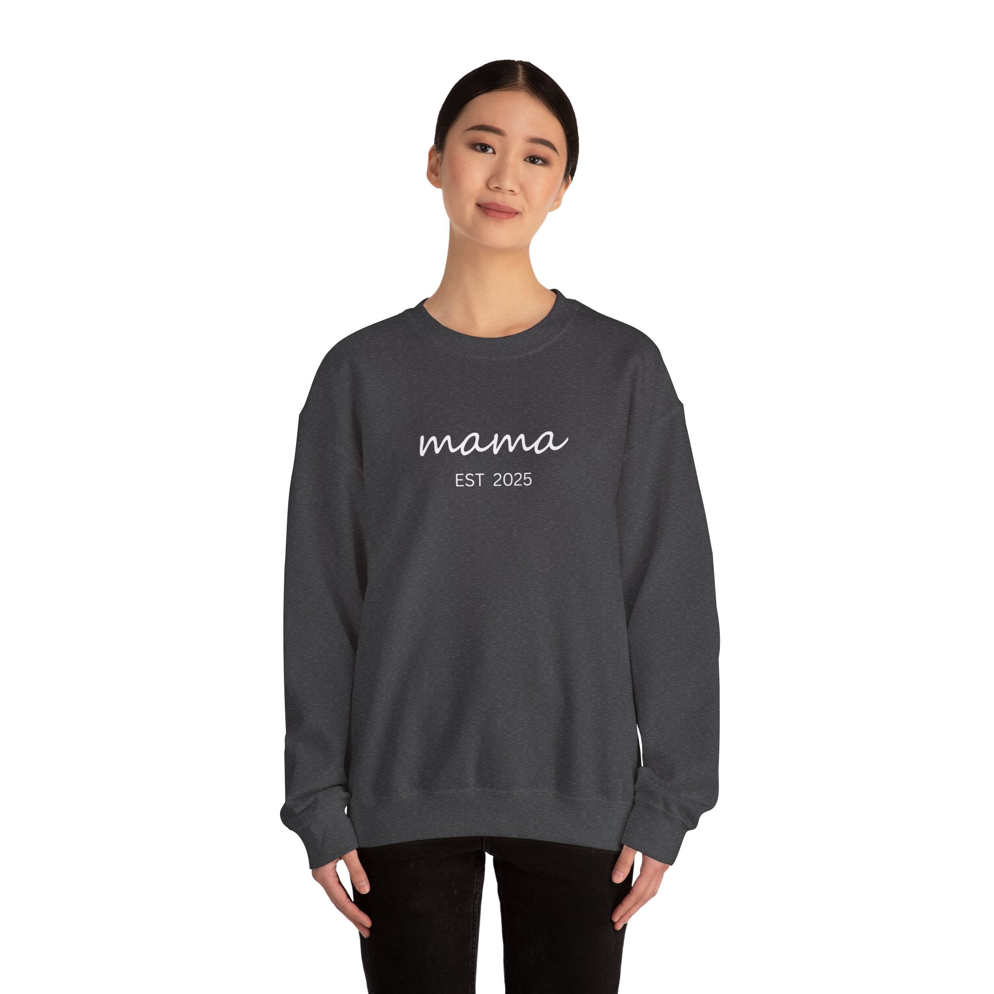 Mama Est. 2025 Crewneck Sweatshirt