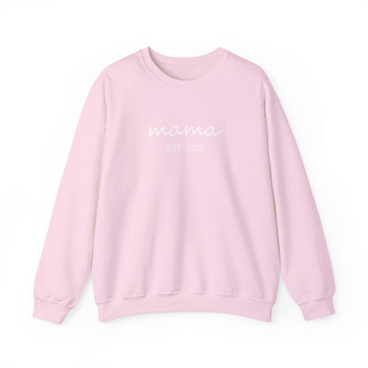 Mama Est. 2025 Crewneck Sweatshirt