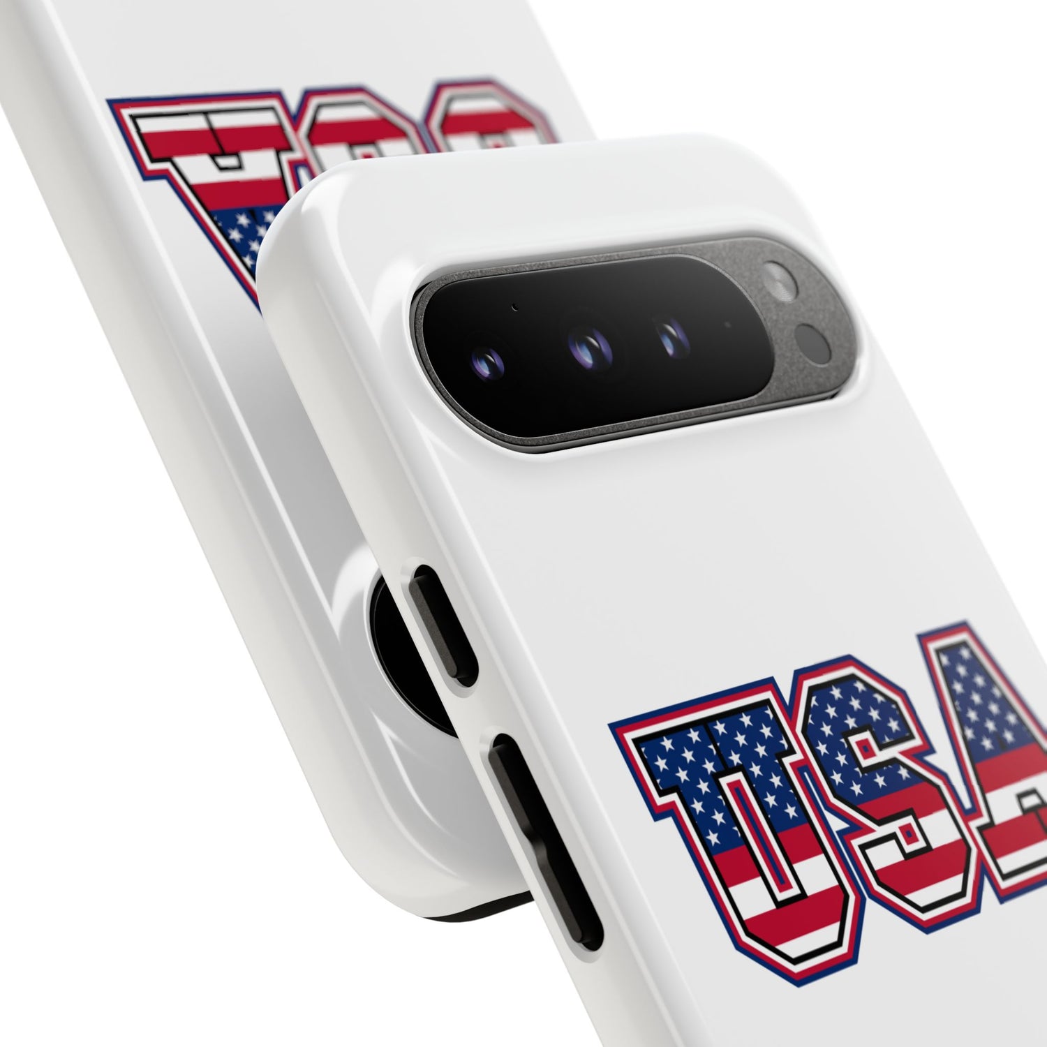 USA Flag Tough Phone Case, Patriotic Phone Cover, Independence Day Gift, Home Decor, American Spirit, Ideal for USA Lovers