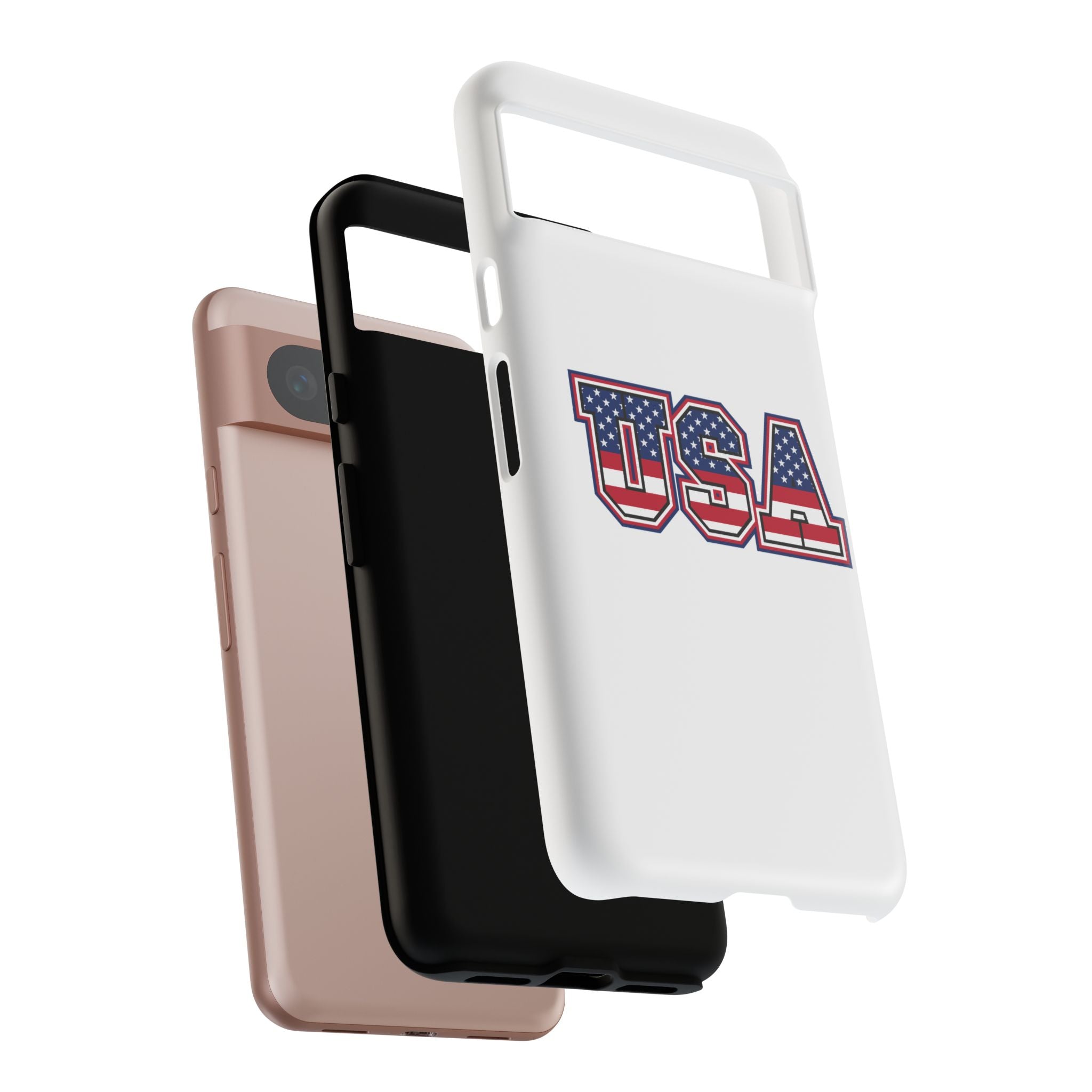 USA Flag Tough Phone Case, Patriotic Phone Cover, Independence Day Gift, Home Decor, American Spirit, Ideal for USA Lovers